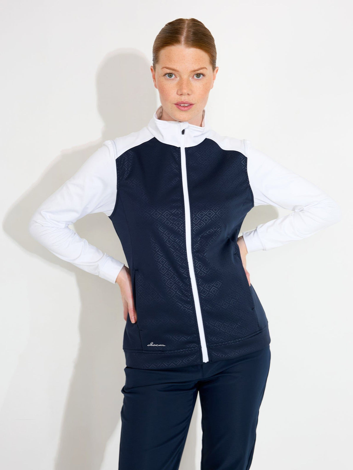 Lds Kingsbarns hybrid jkt - navy-1