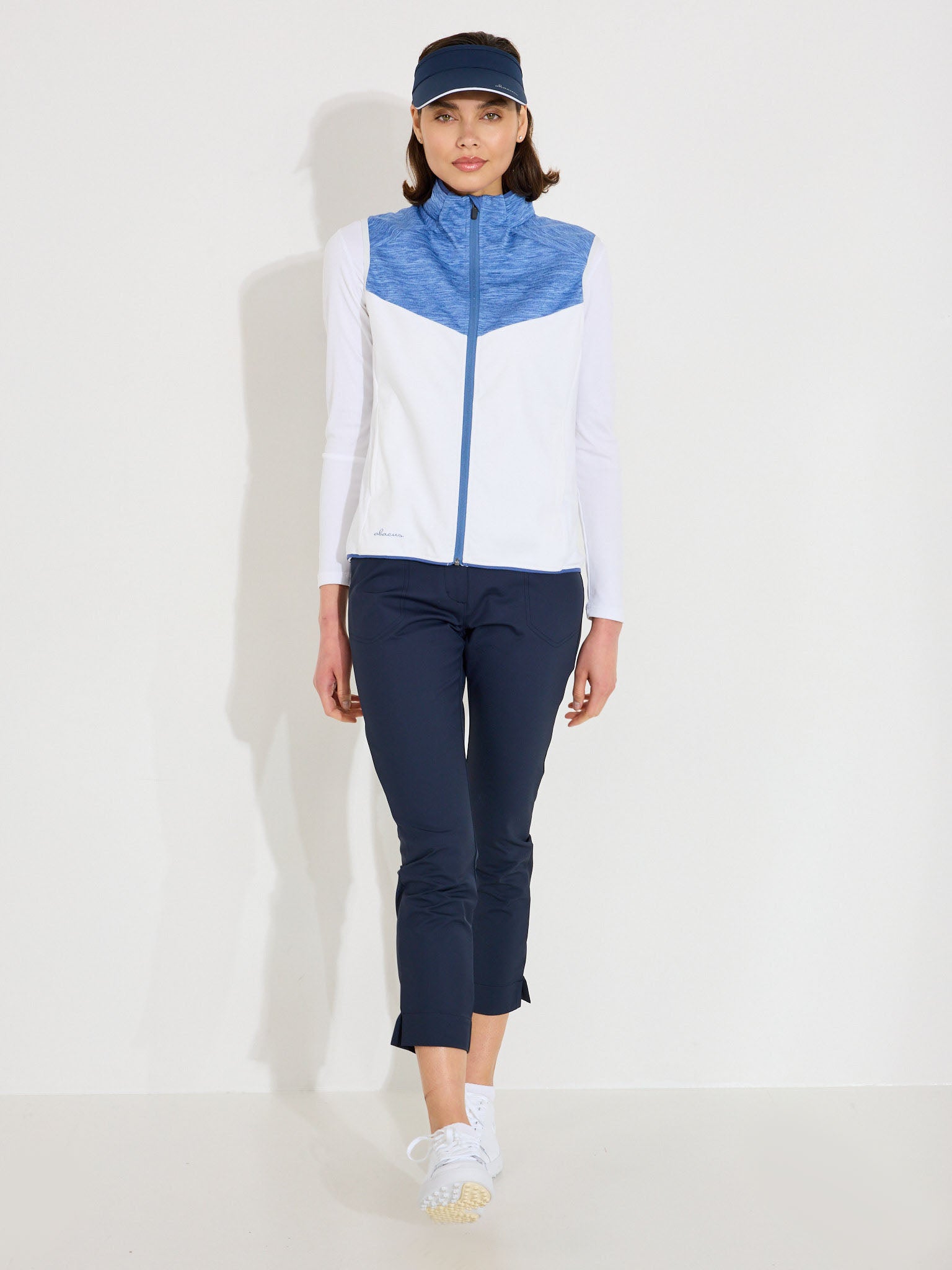 Lds Kingsbarns hybrid vest - horizon blue-3