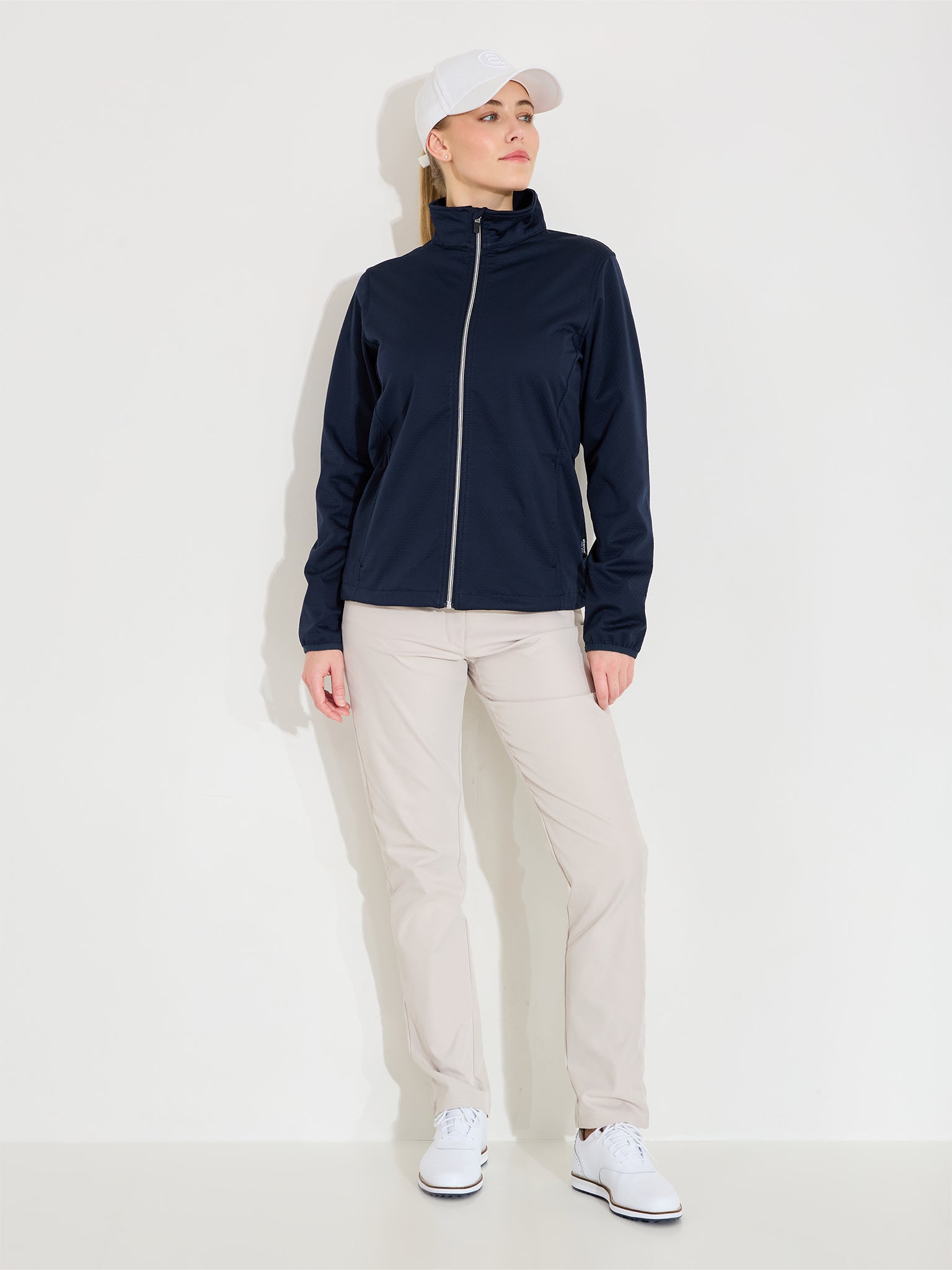 Lds Lytham softshell jacket - navy-3