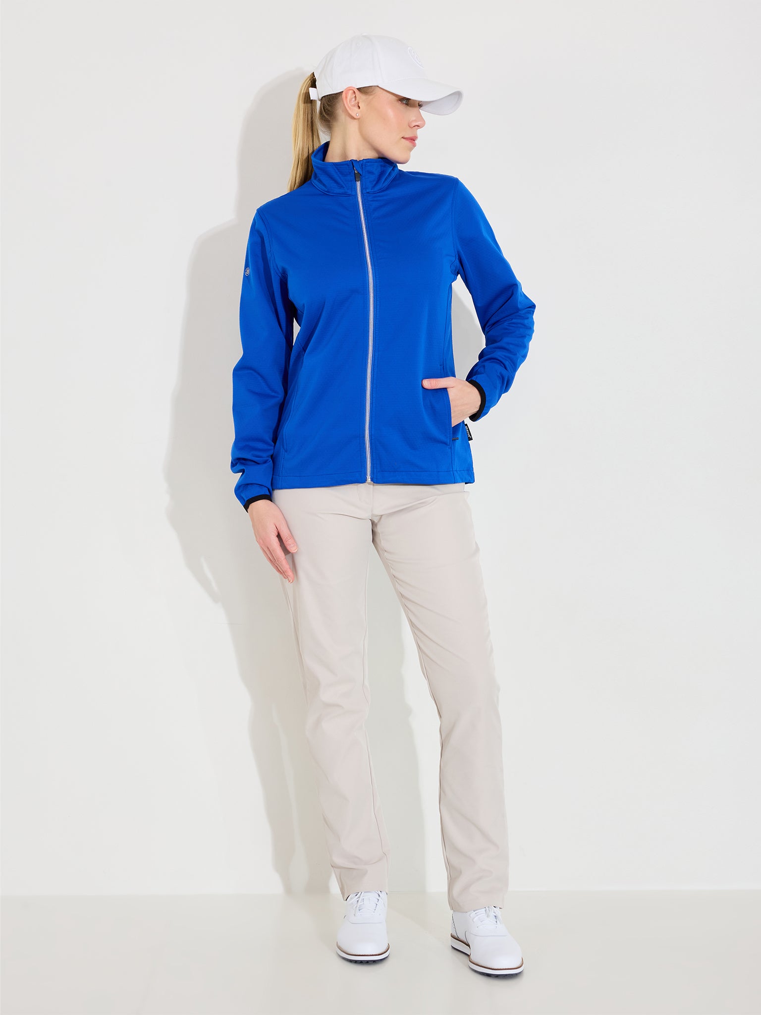 Lds Lytham softshell jacket - royal blue-3