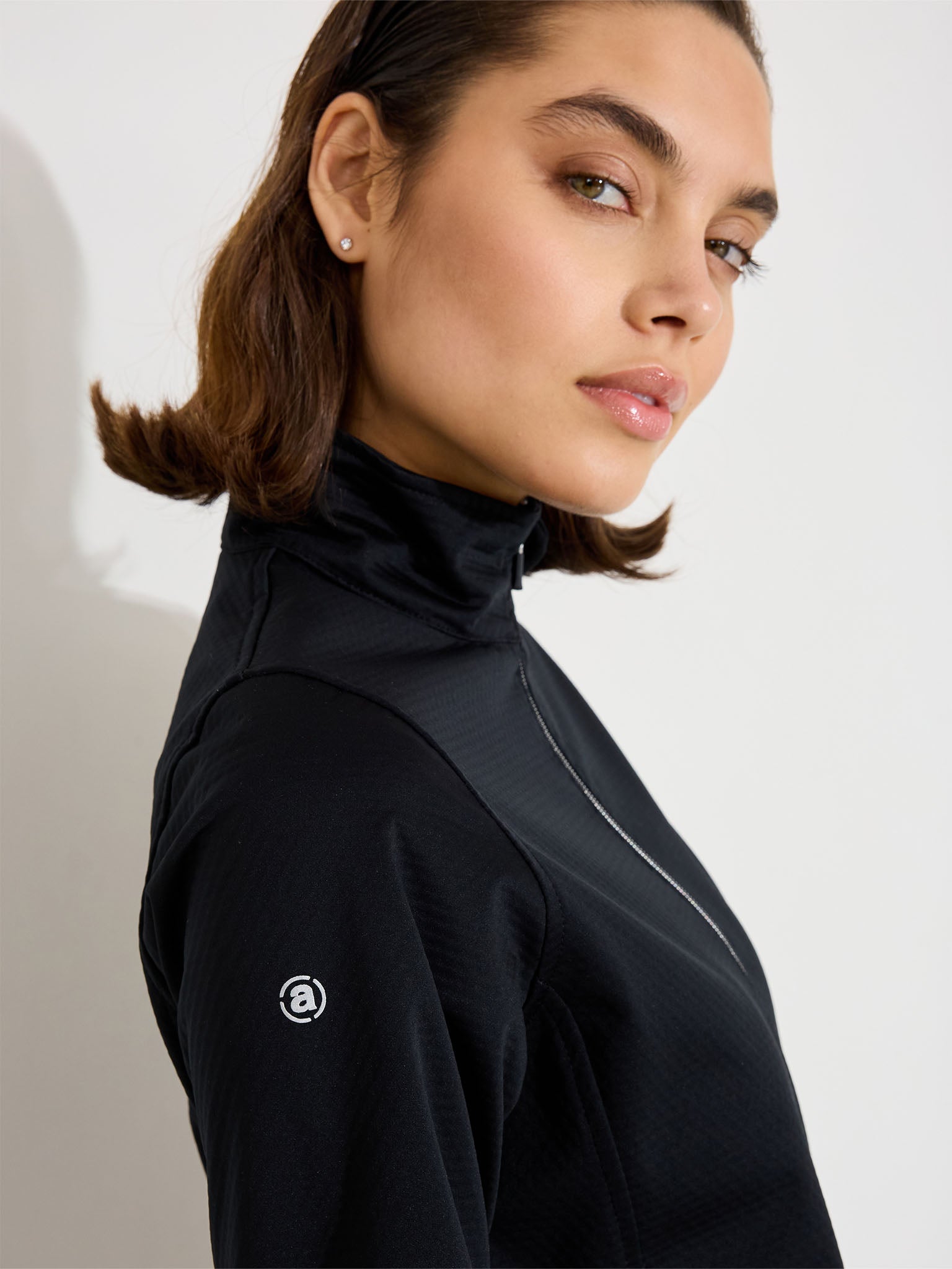 Lds Lytham softshell jacket - black-3