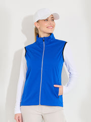 Lds Lytham softshell vest - royal blue