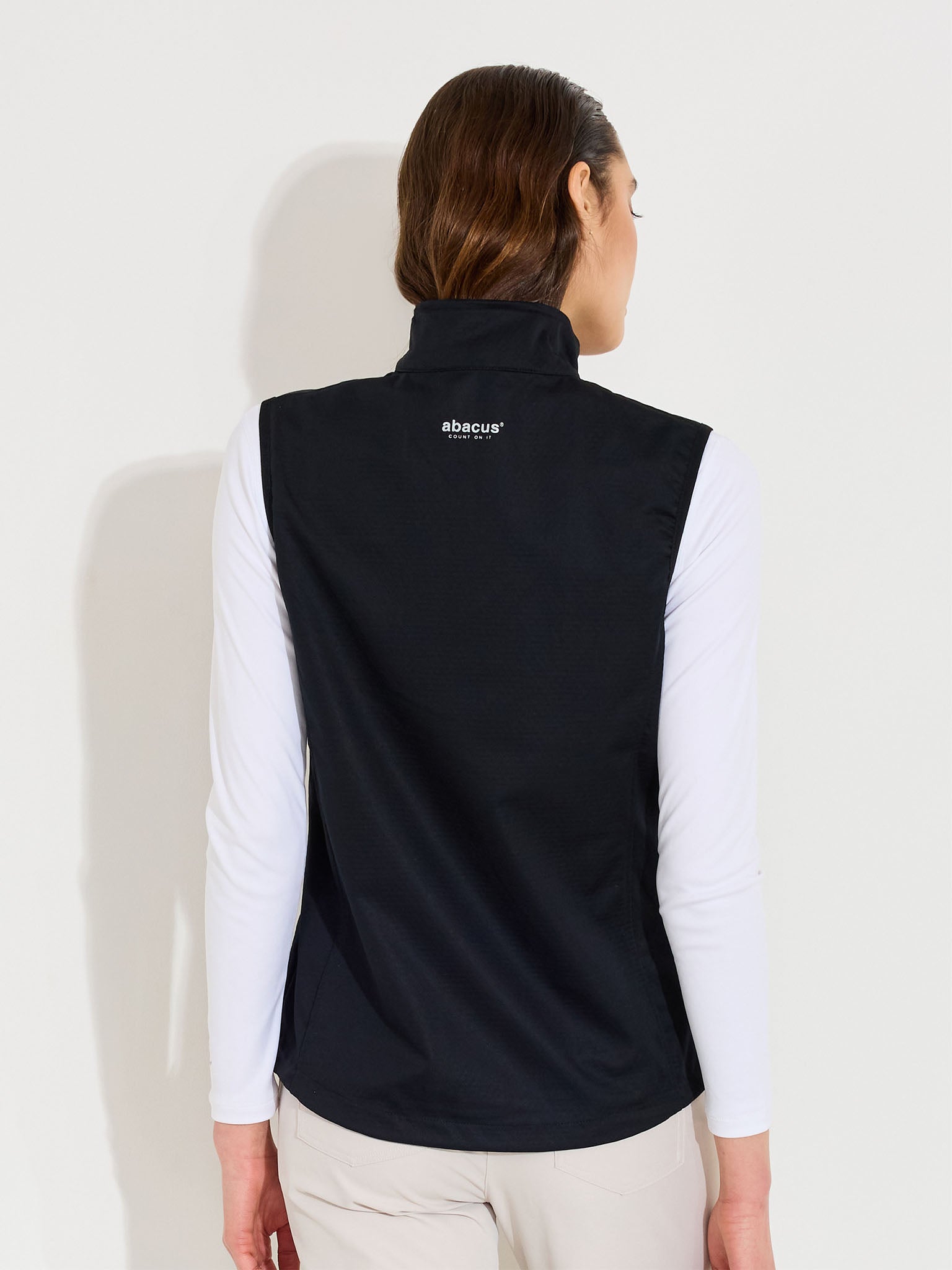 Lds Lytham softshell vest - black