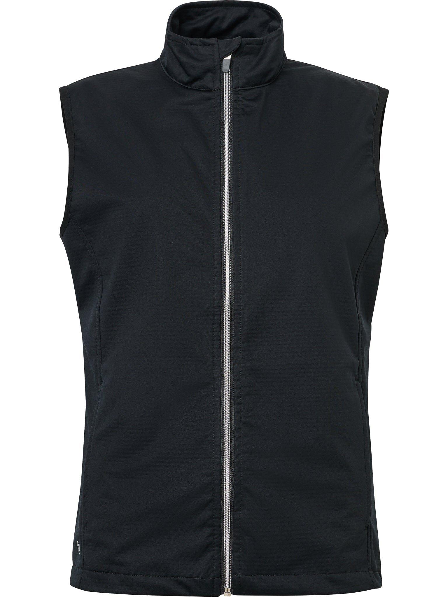 Lds Lytham softshell vest - black