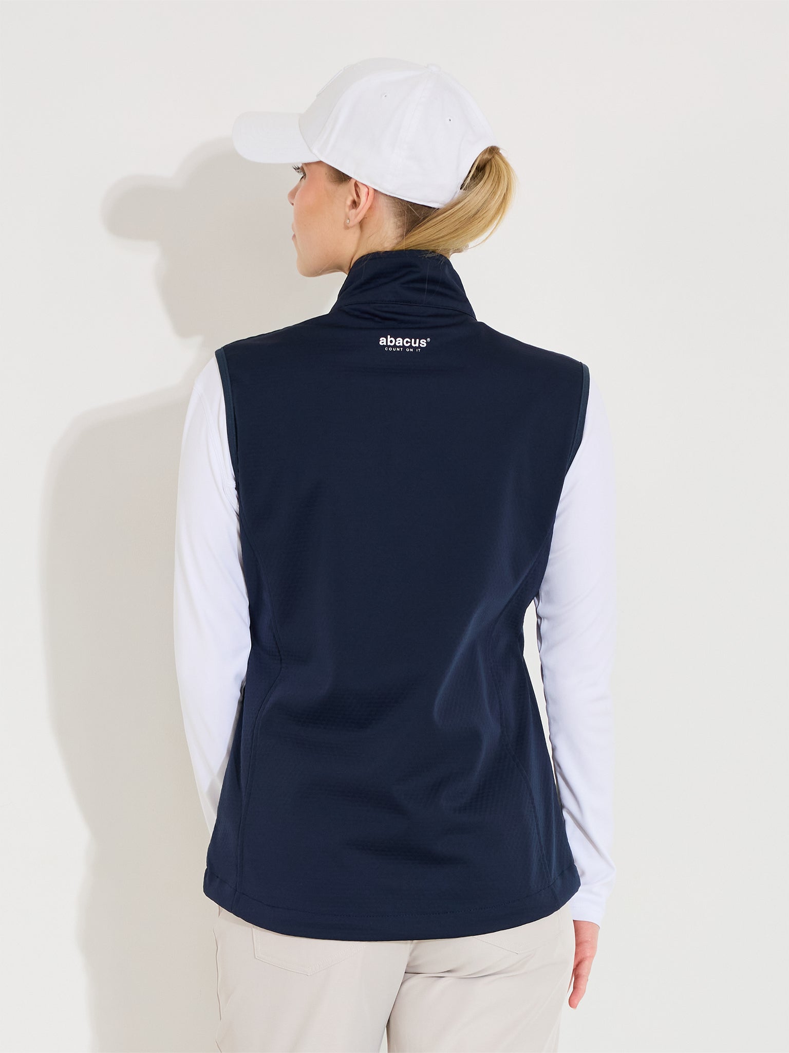 Lds Lytham softshell vest - navy