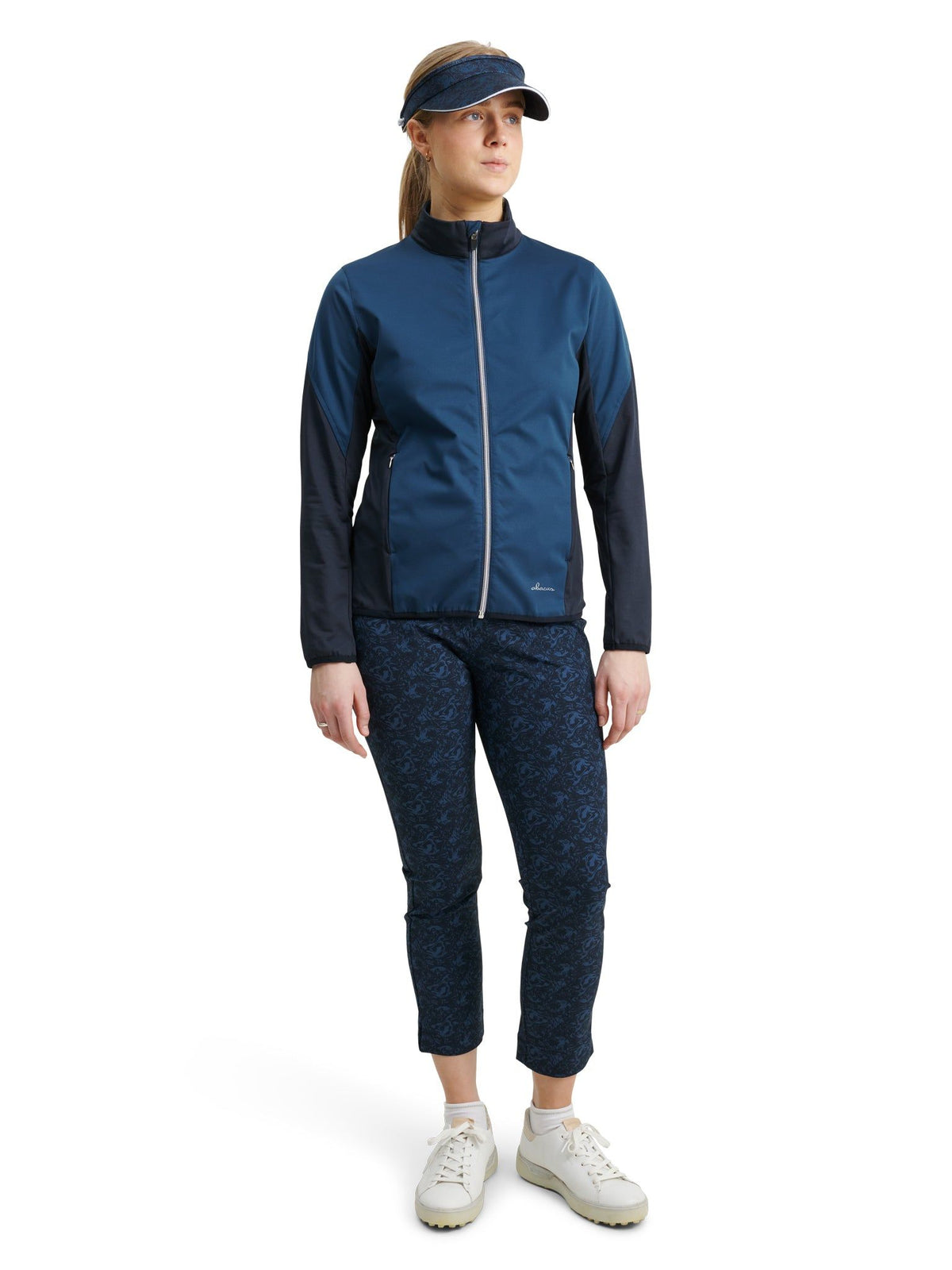 Lds Dornoch softshell hybrid jacket - peacock blue-2