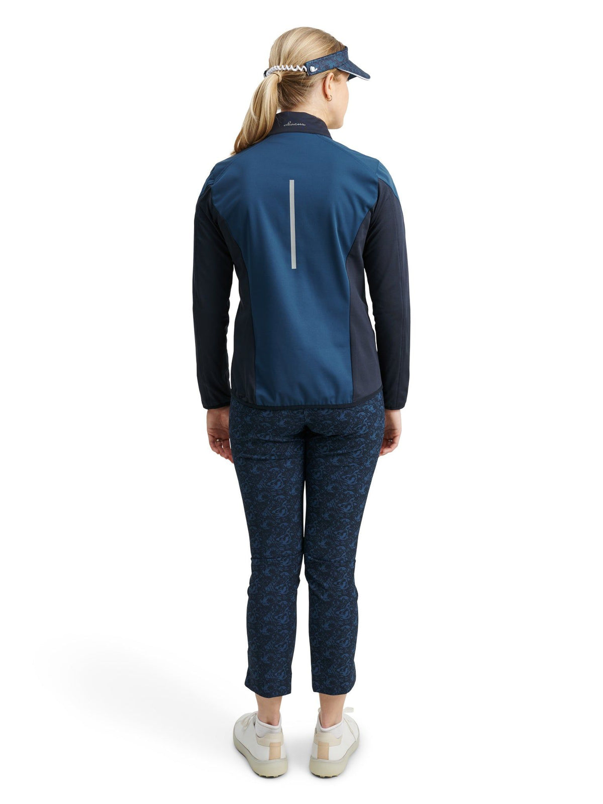 Lds Dornoch softshell hybrid jacket - peacock blue-5