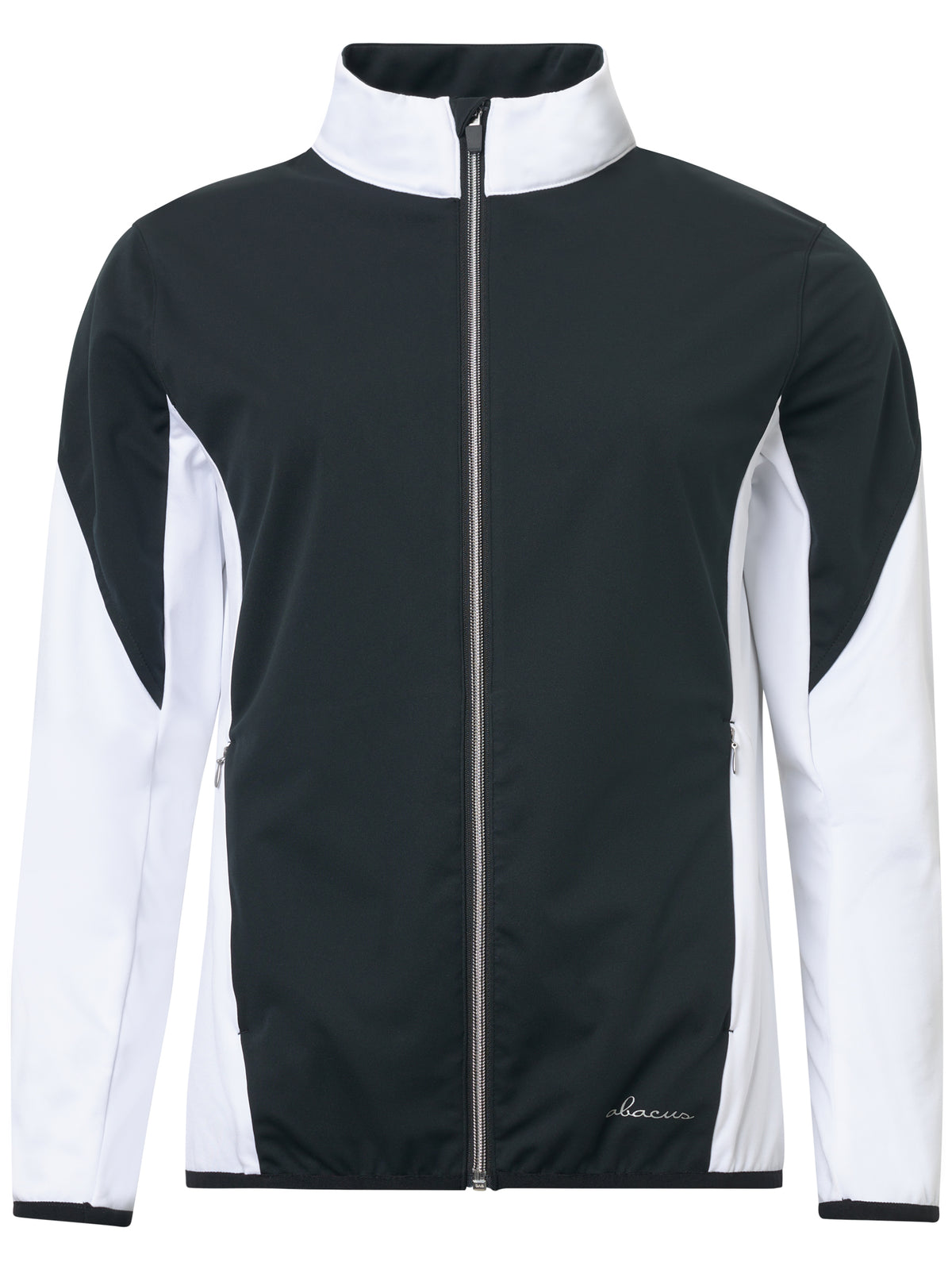 Lds Dornoch softshell hybrid jacket - black/white-8