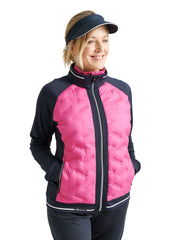 Lds Grove hybrid jacket - rose