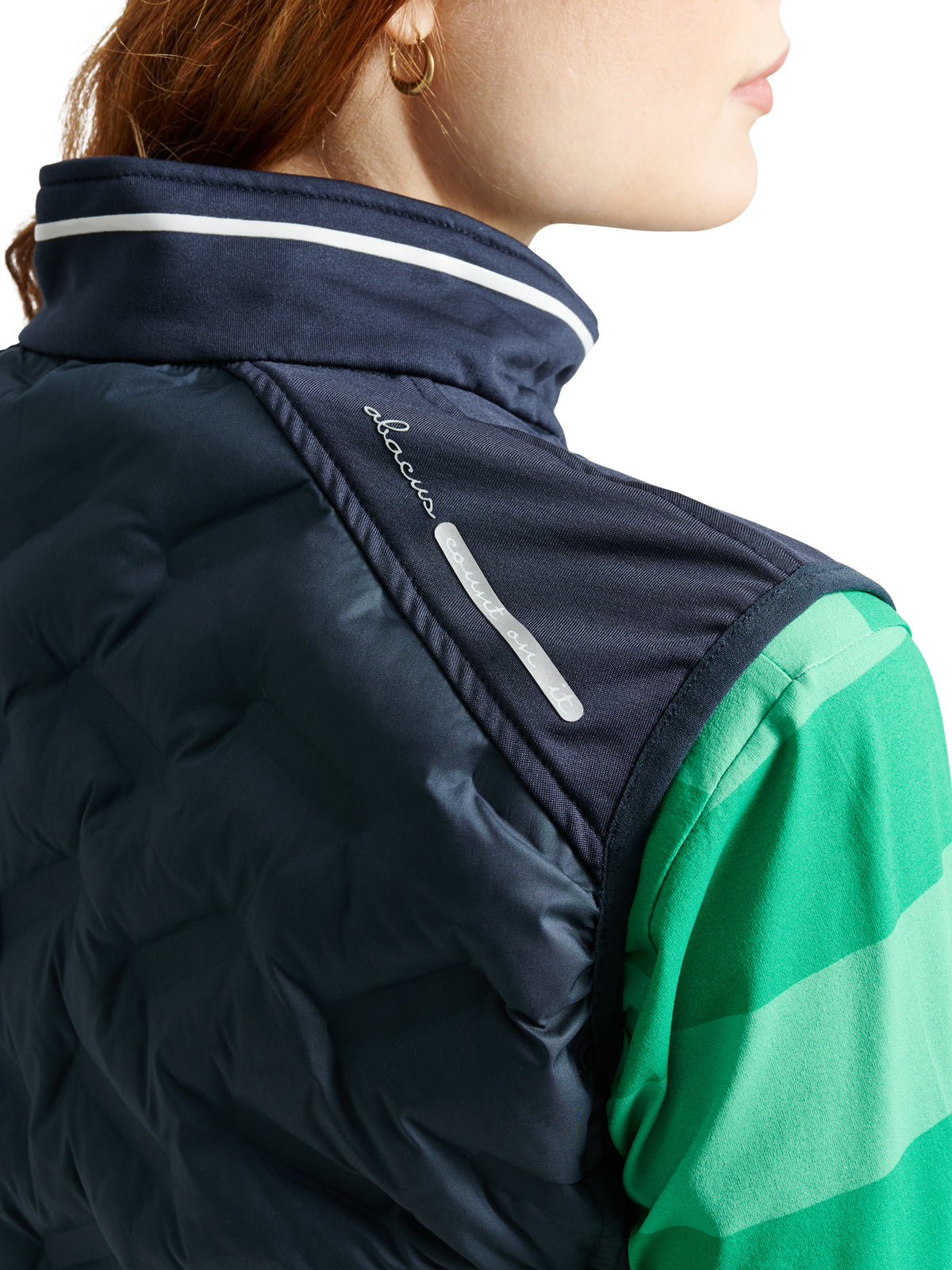 Lds Grove hybrid vest - navy-3