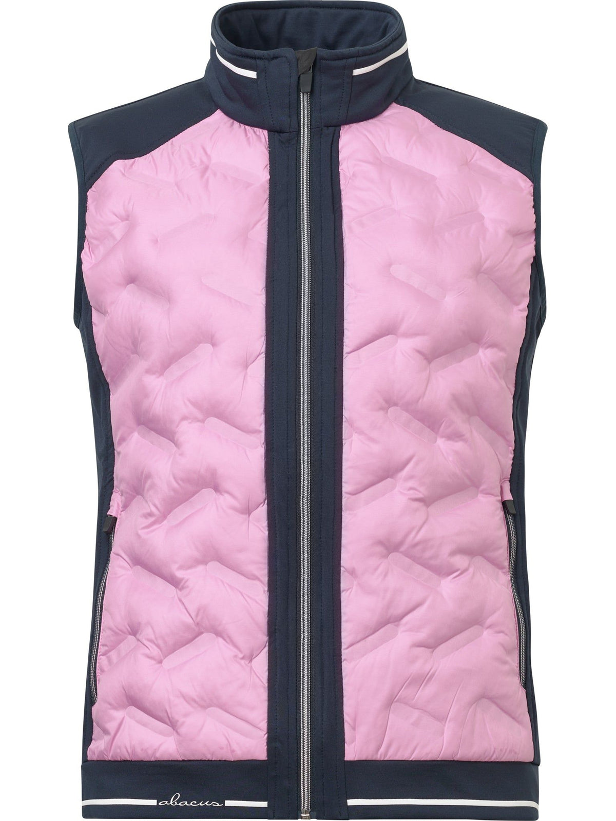 Lds Grove hybrid vest - navy/peony-6