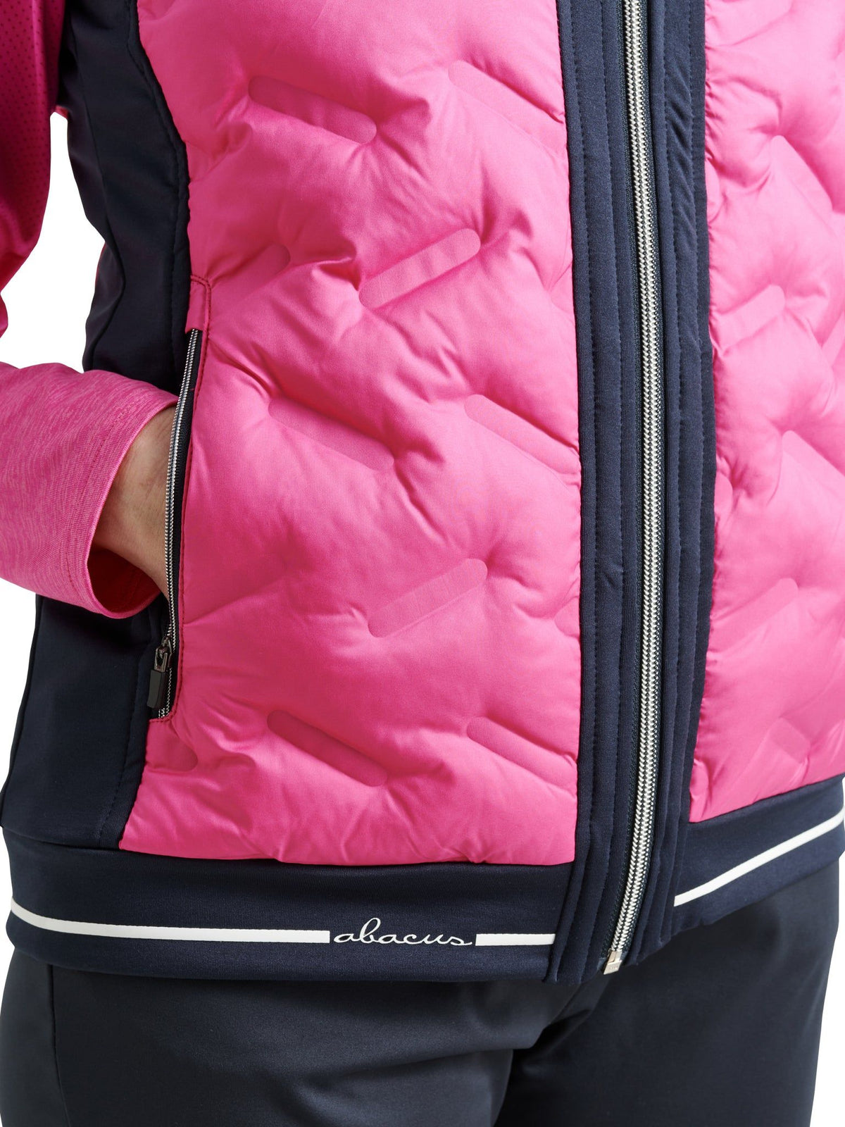 Lds Grove hybrid vest - rose-3
