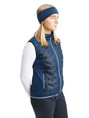 Lds Grove hybrid vest - peacock blue