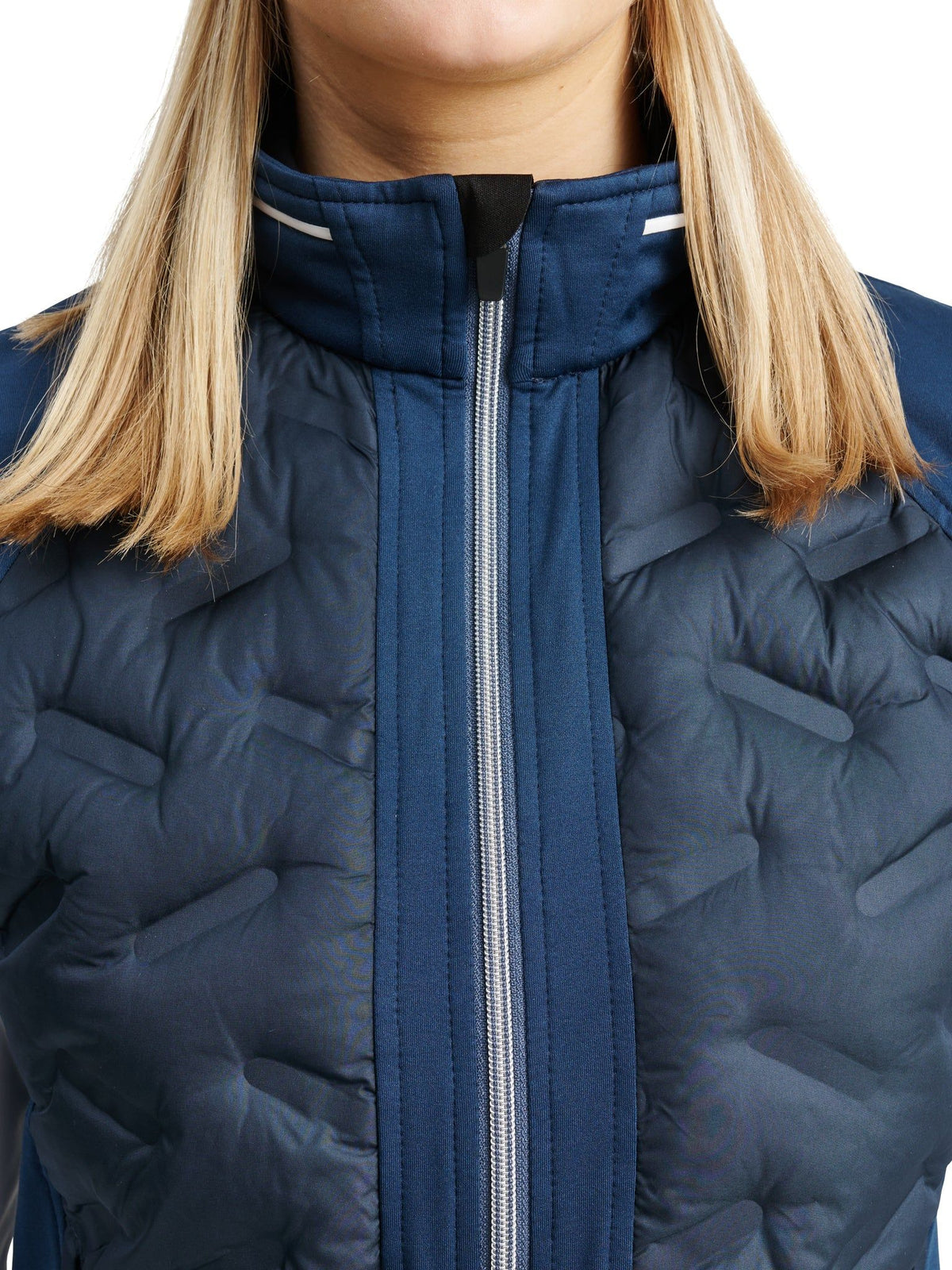 Lds Grove hybrid vest - peacock blue-3