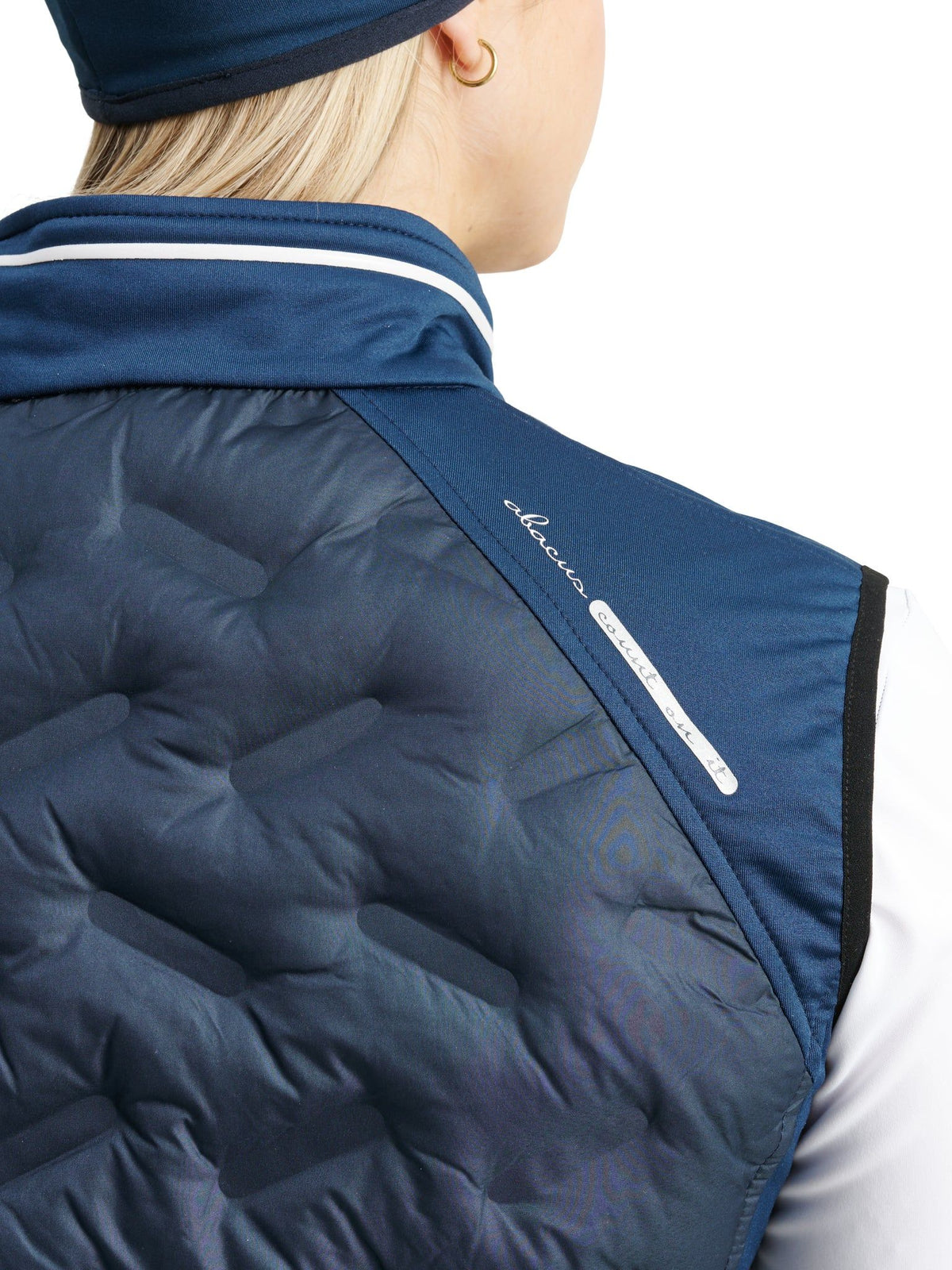 Lds Grove hybrid vest - peacock blue-4