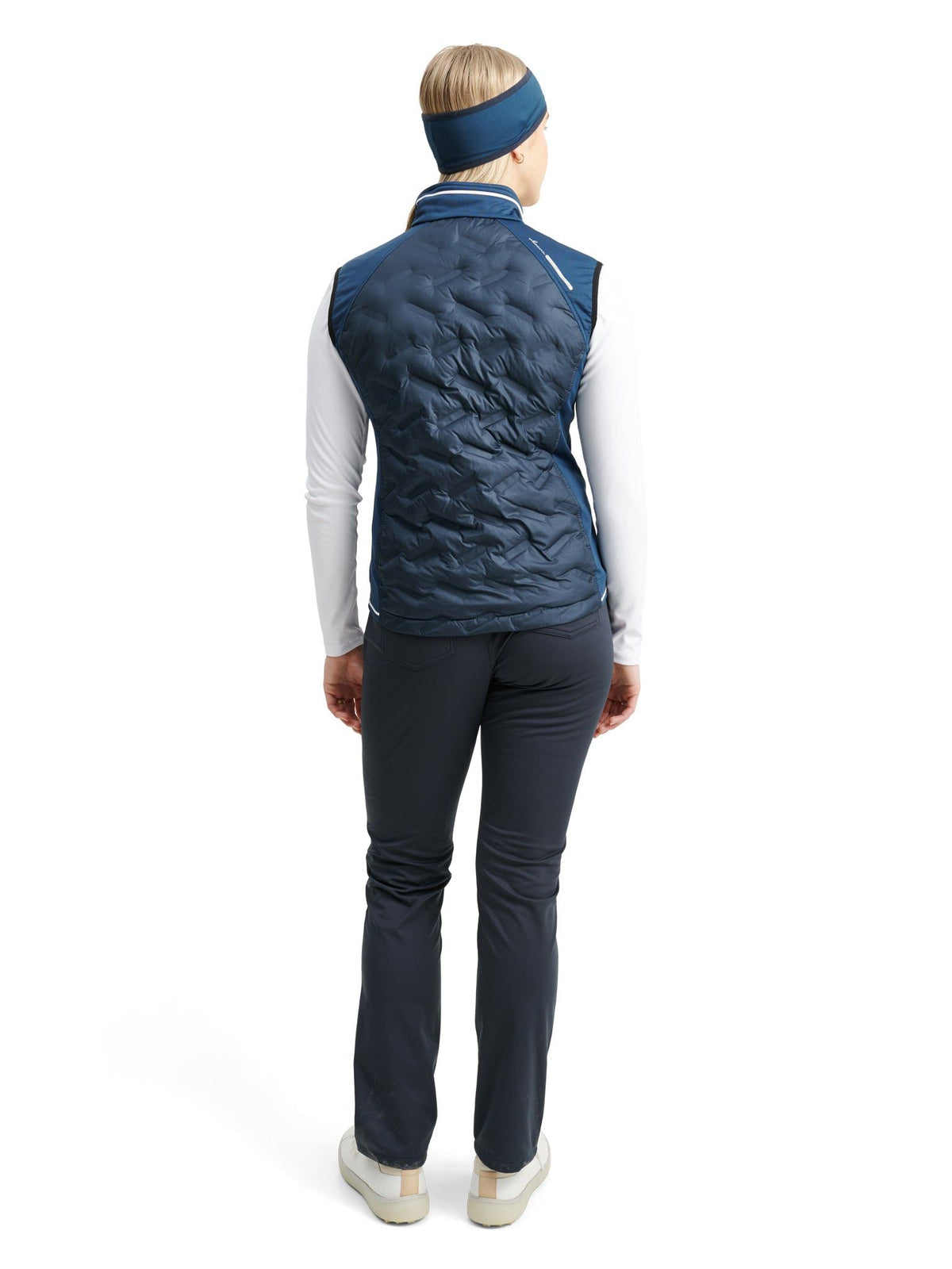 Lds Grove hybrid vest - peacock blue-5