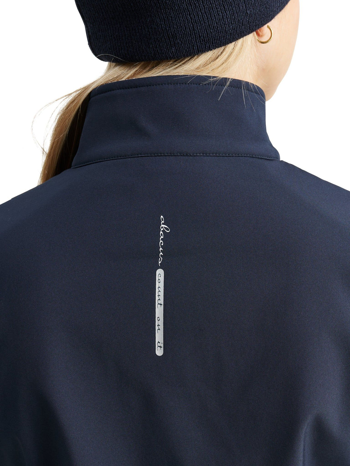 Lds Muirfield warm softshell jacket - navy-4