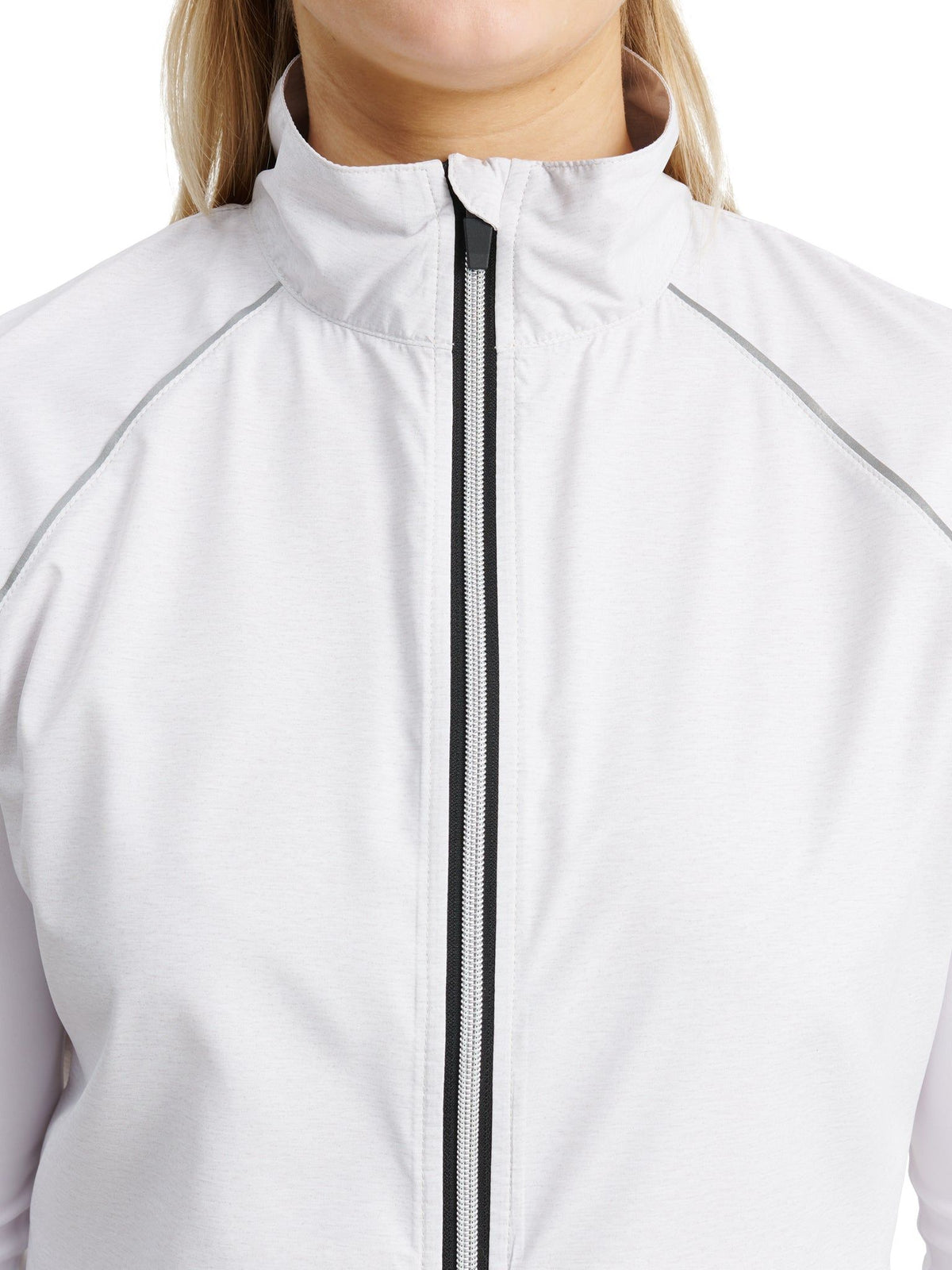 Lds Ganton stretch windvest - stone melange-4