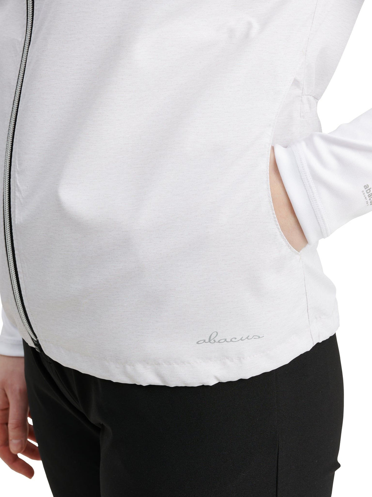 Lds Ganton stretch windvest - stone melange-5