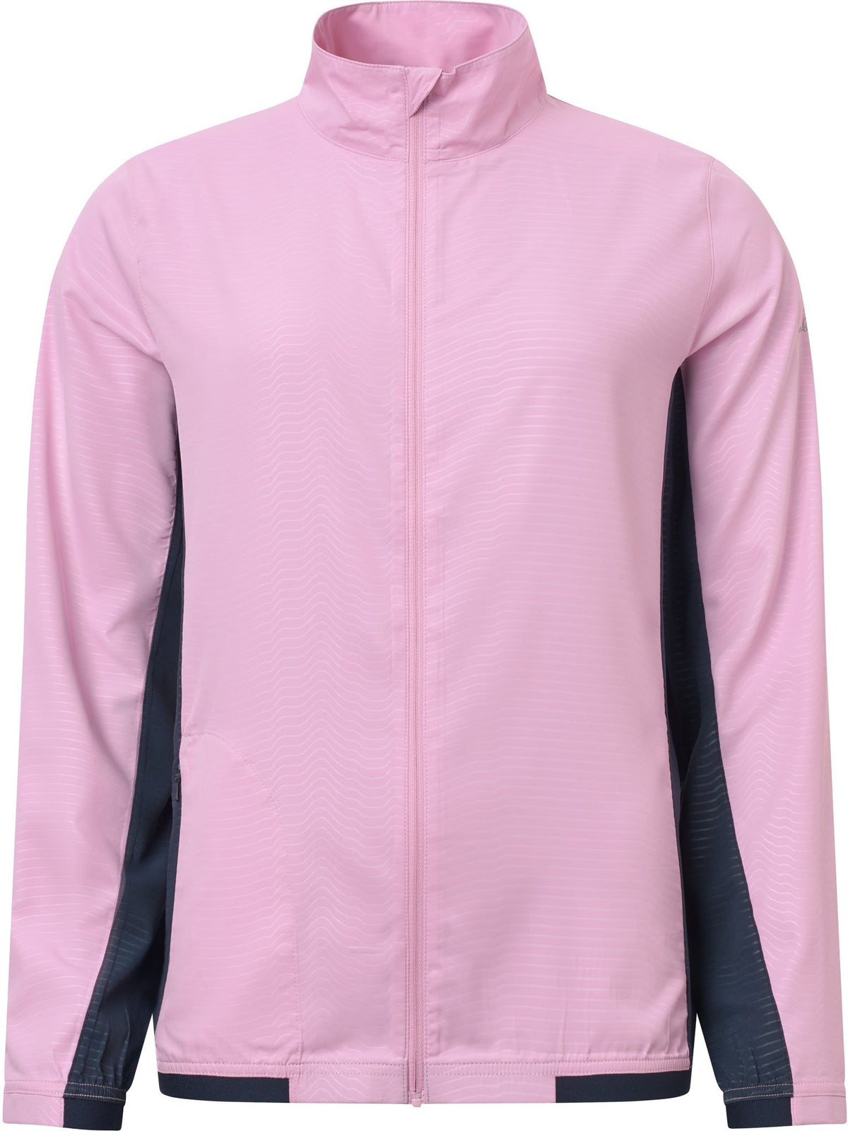 Lds Lanark stretch wind jacket - navy/peony-6