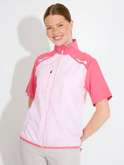 Lds Lanark stretch windshirt - lt.pink