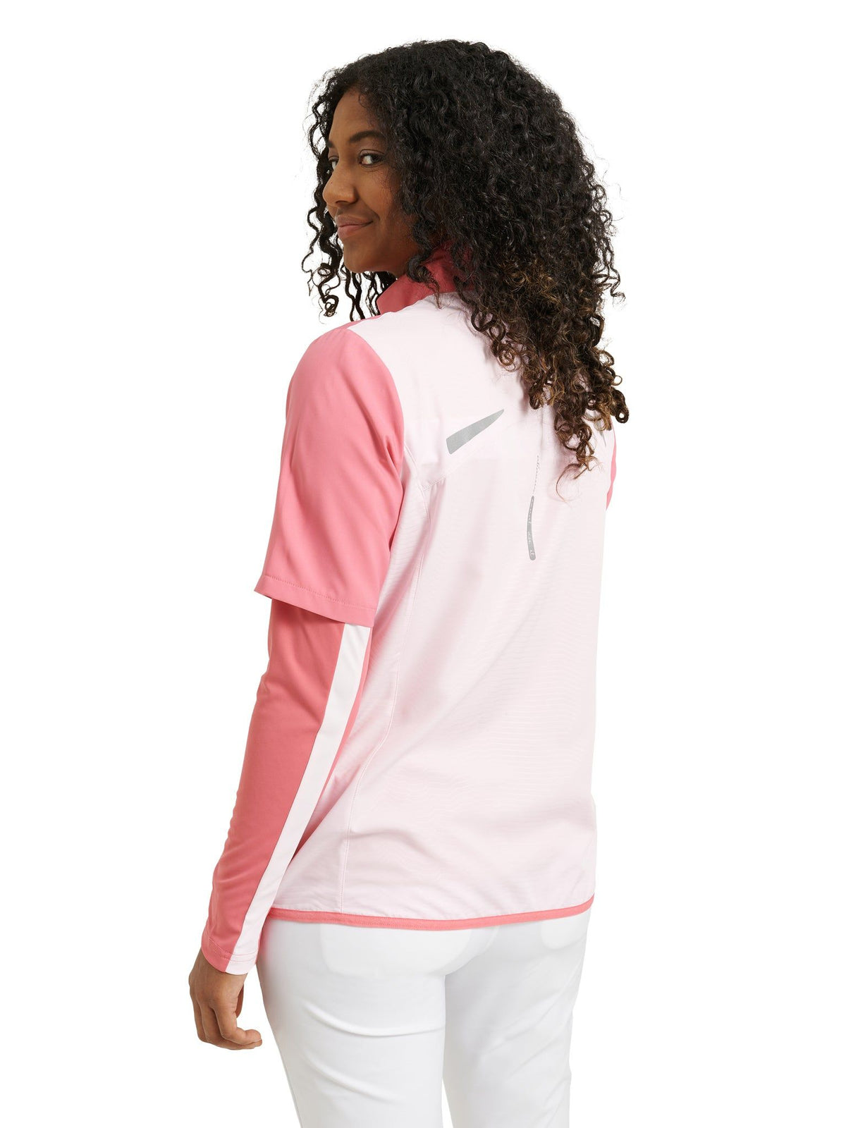 Lds Lanark stretch windshirt - lt.pink-2