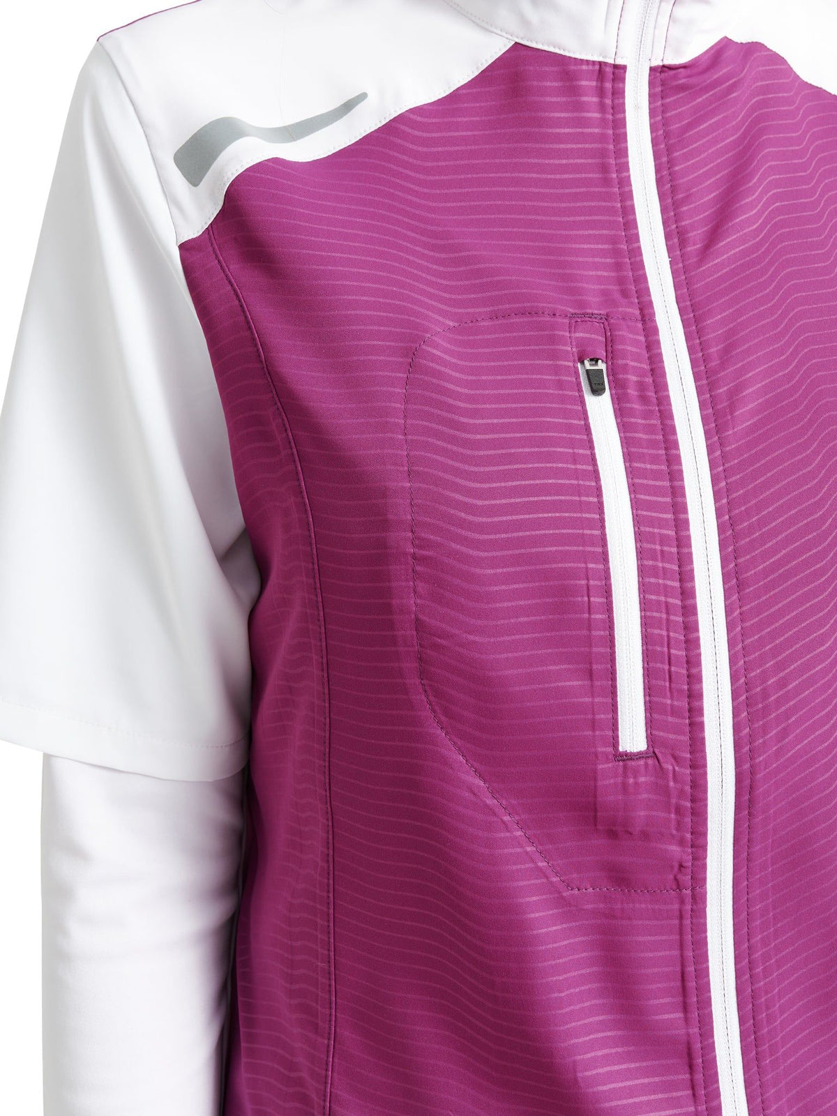 Lds Lanark stretch windshirt - violet-3