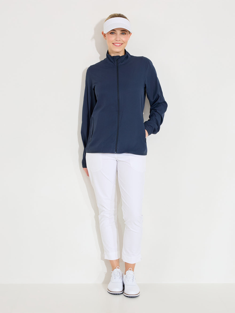Lds Lanark classics stretch wind jacket - navy