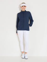 Lds Lanark classics stretch wind jacket - navy