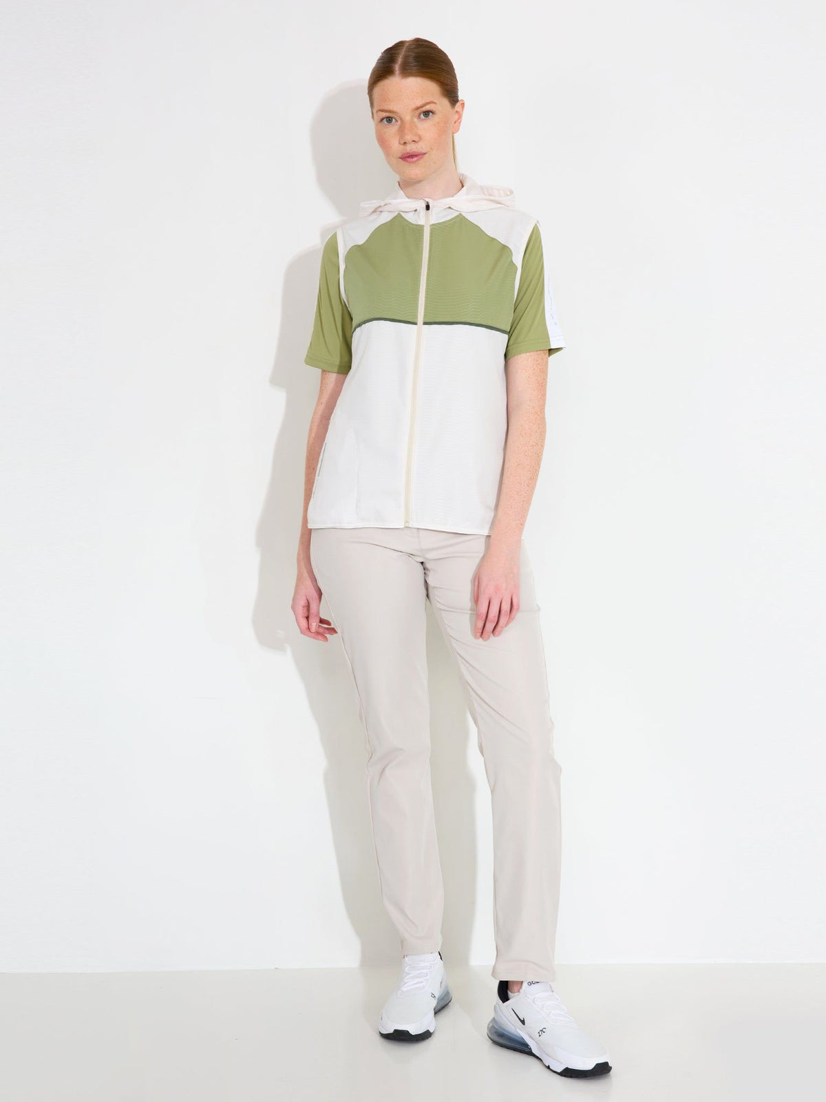 Lds Lanark stretch windvest - linden-2