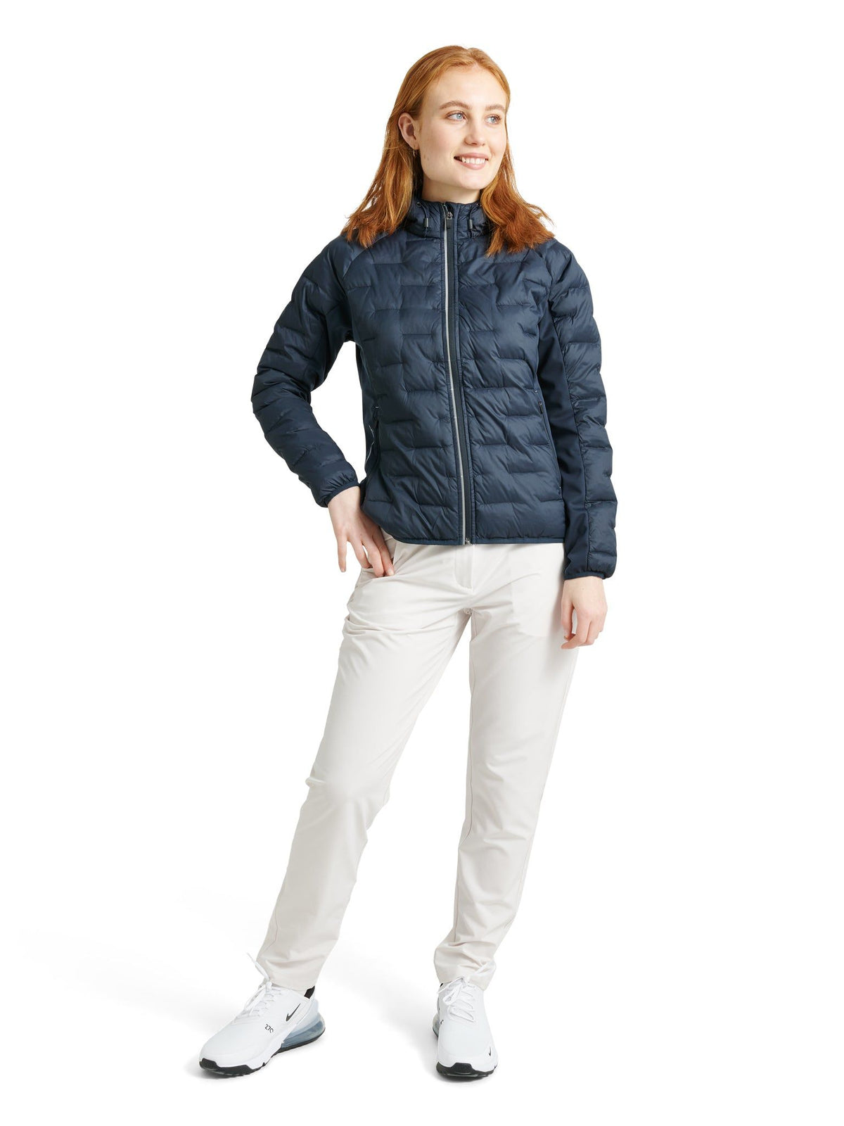 Lds Reay thermo softshell jacket - navy-2