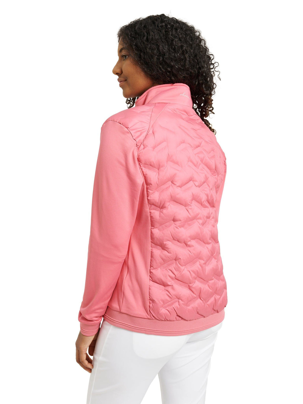 Lds Portrush hybrid jacket - lipstick-2