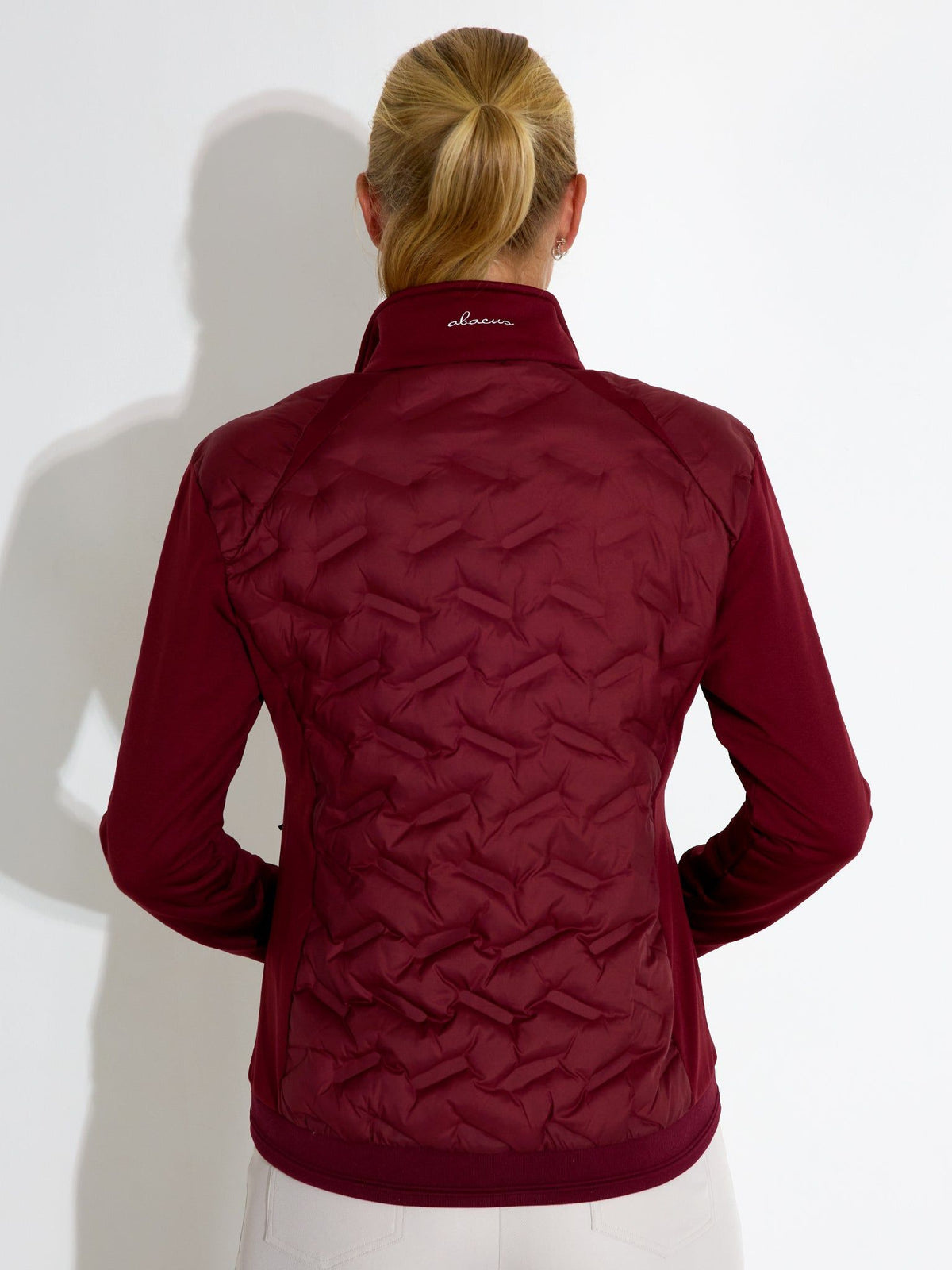 Lds Portrush hybrid jacket - cranberry-2