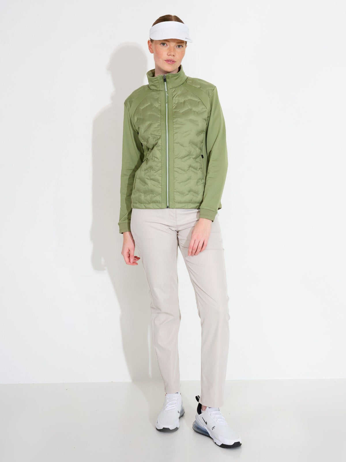 Lds Portrush hybrid jacket - linden-2