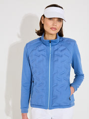 Lds Portrush hybrid jacket - horizon blue