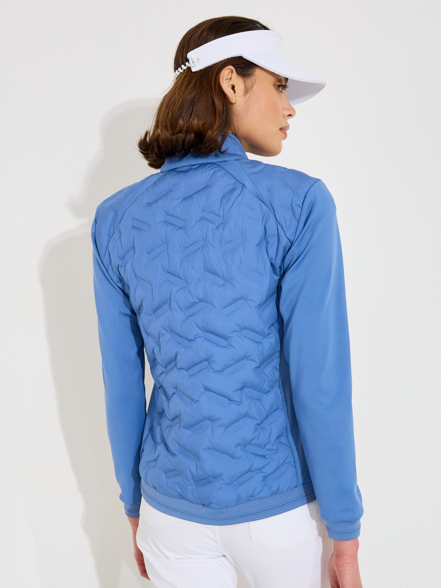 Lds Portrush hybrid jacket - horizon blue-2