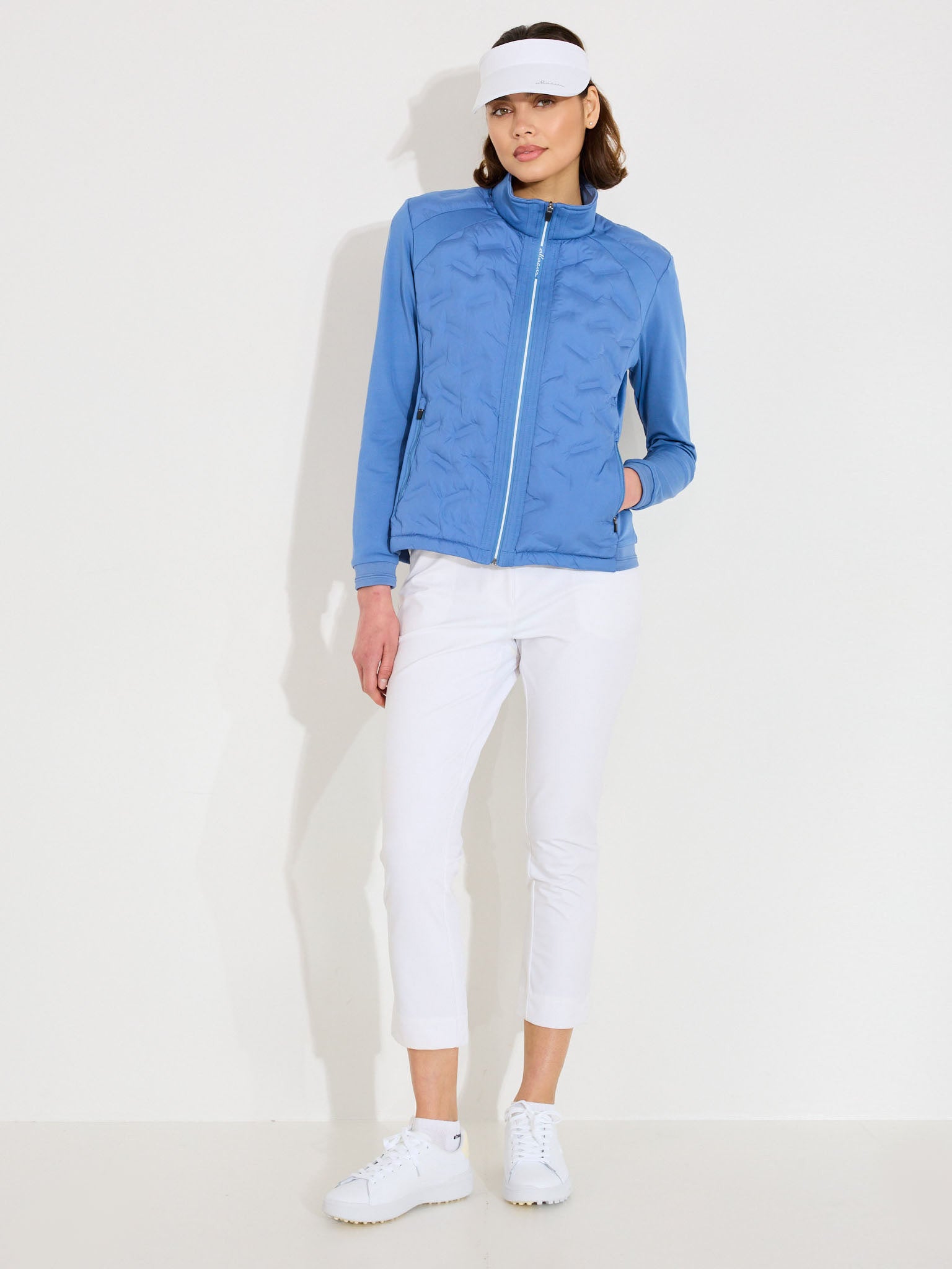 Lds Portrush hybrid jacket - horizon blue-3