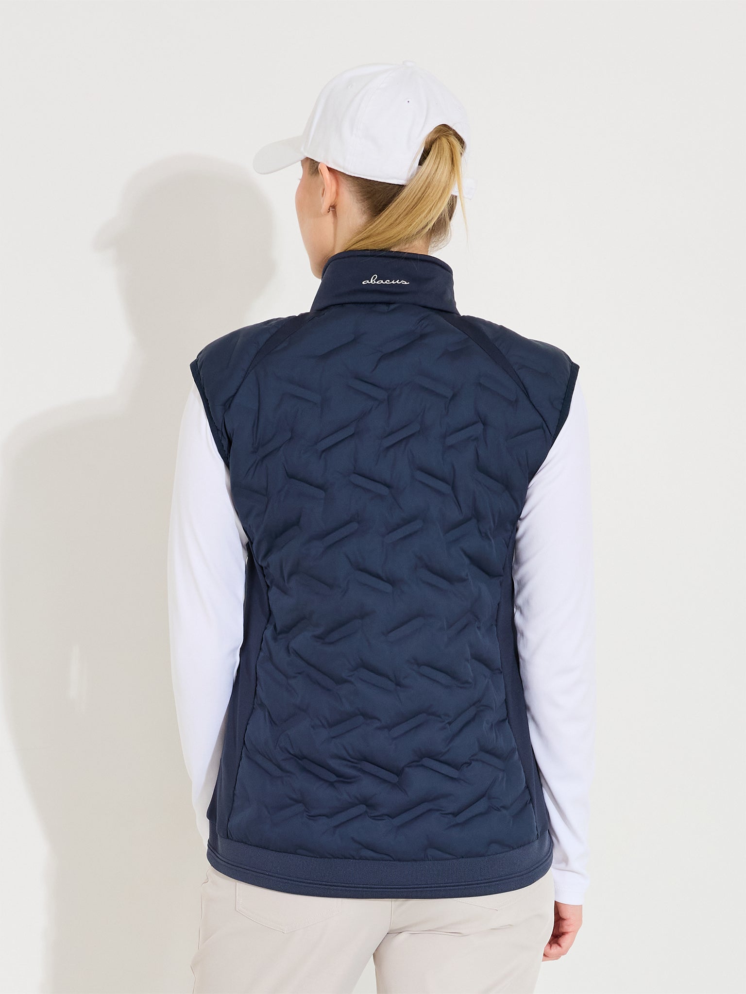 Lds Portrush hybrid vest - navy