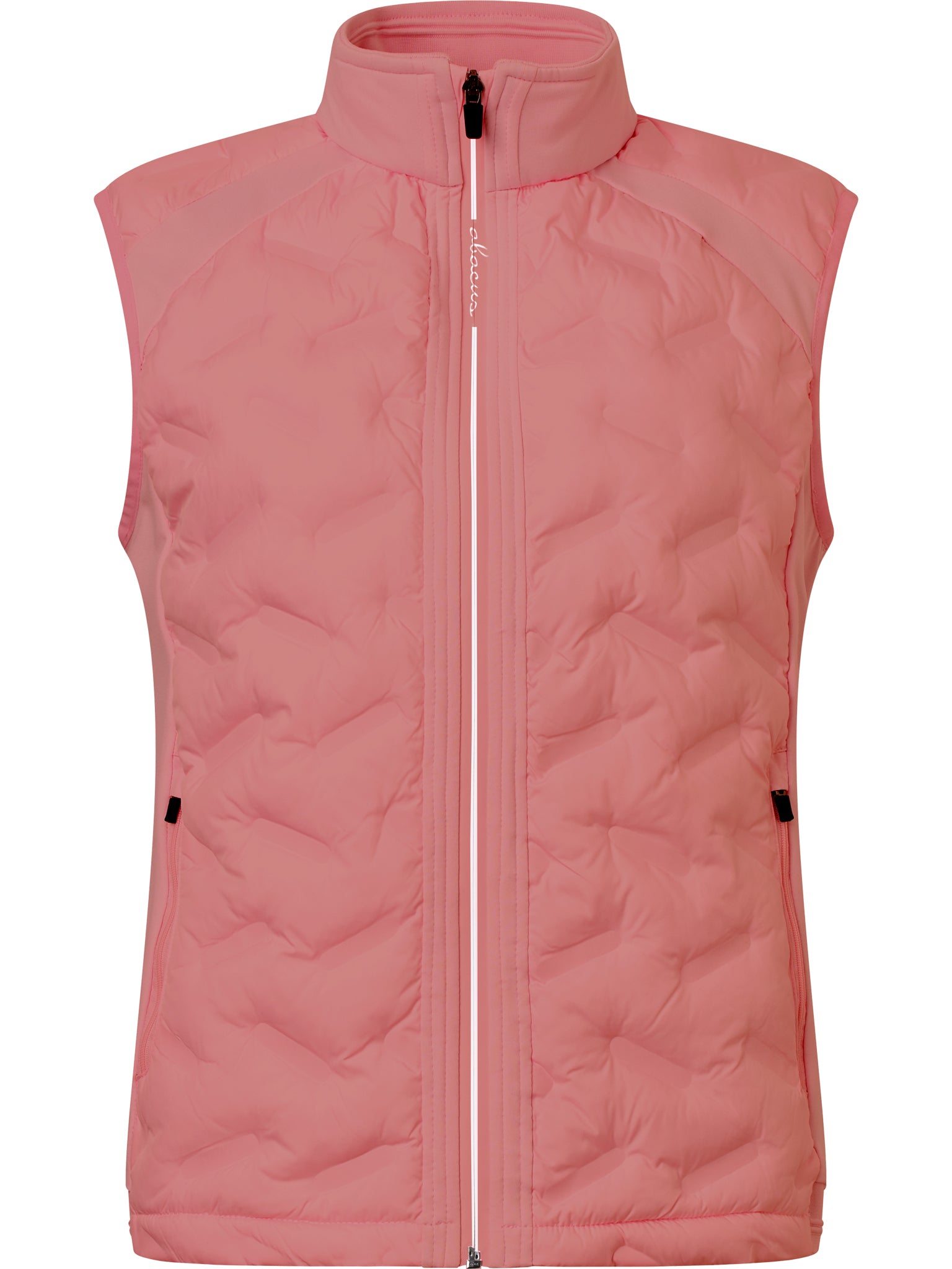 Lds Portrush hybrid vest - dusty rose