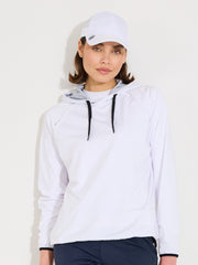 Lds Loop hoodie - white