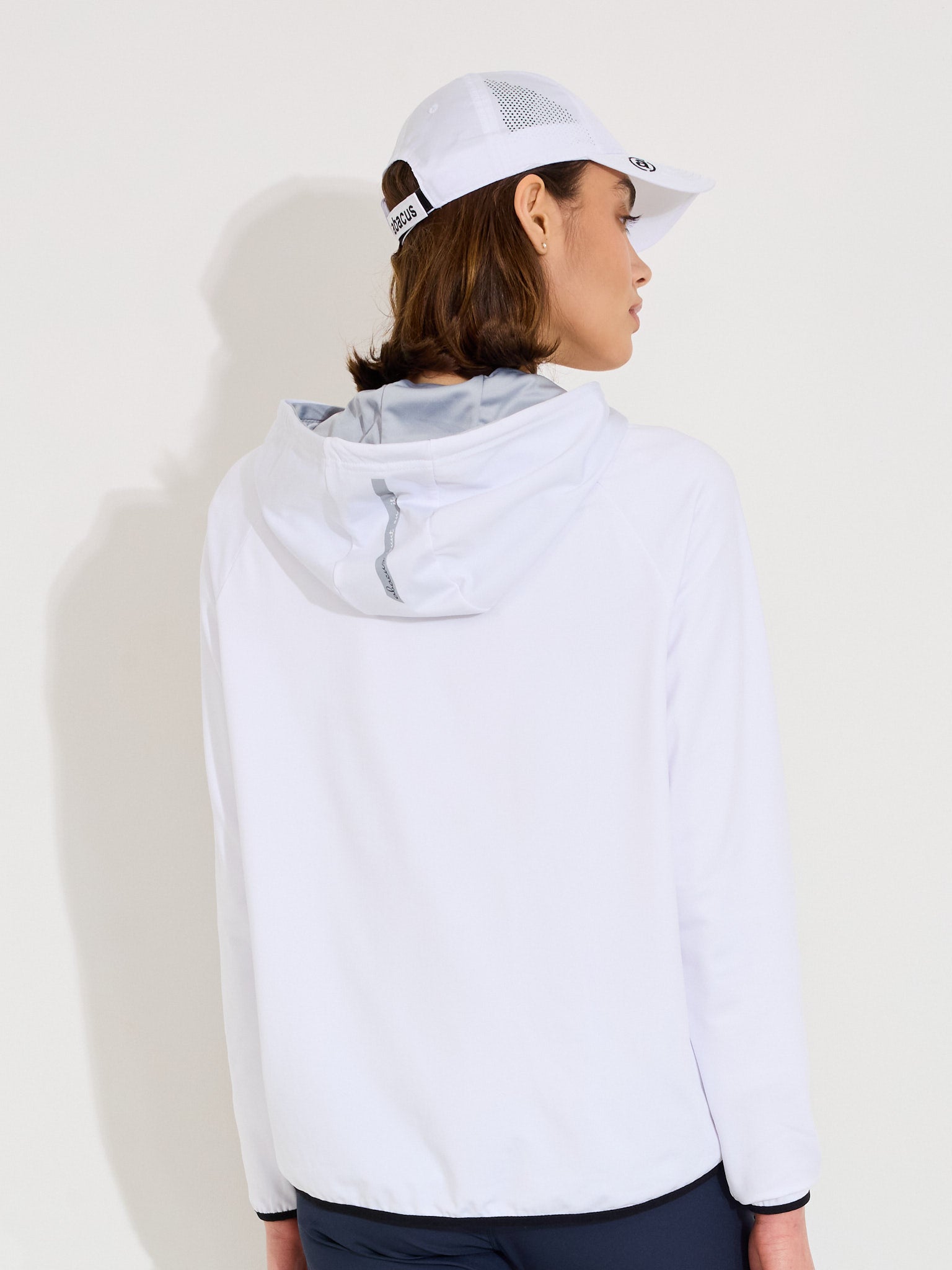 Lds Loop hoodie - white