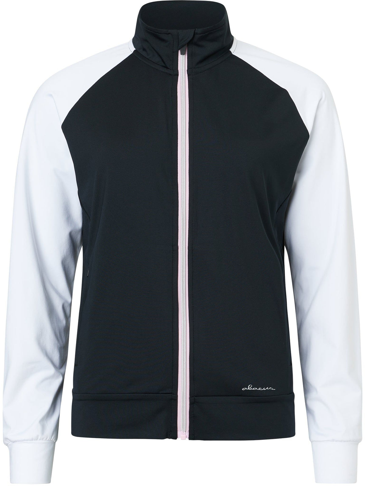 Lds Kinloch midlayer jacket - black/white-2