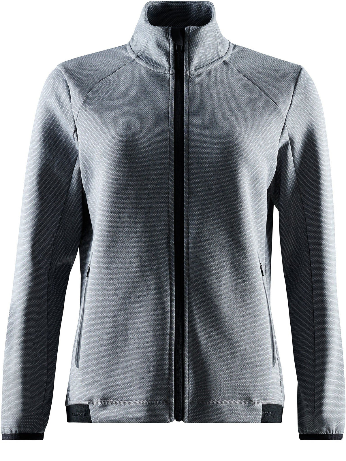 Lds Layer fleece jacket - greymelange-4