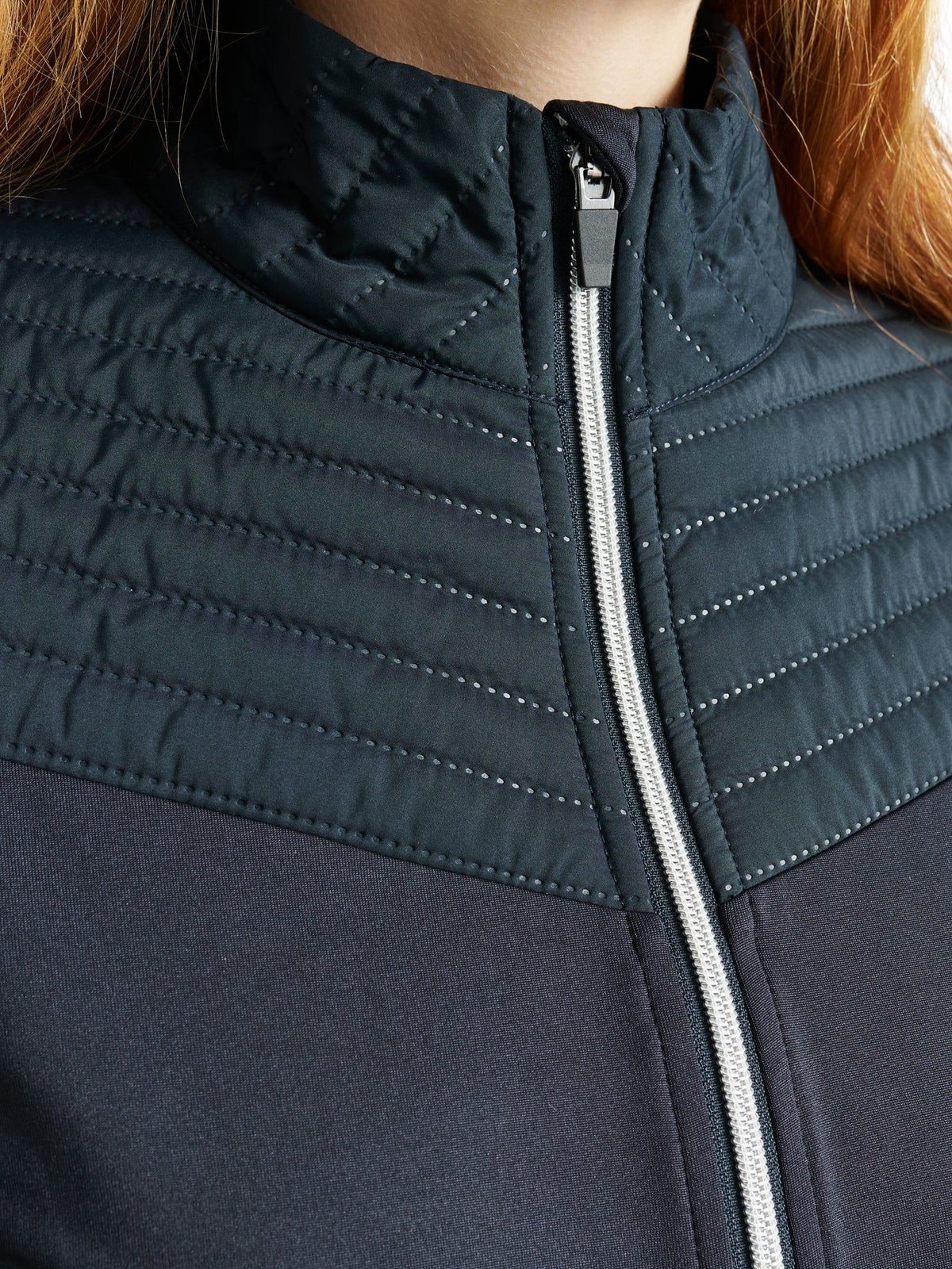 Lds Gleneagles thermo midlayer - navy-3