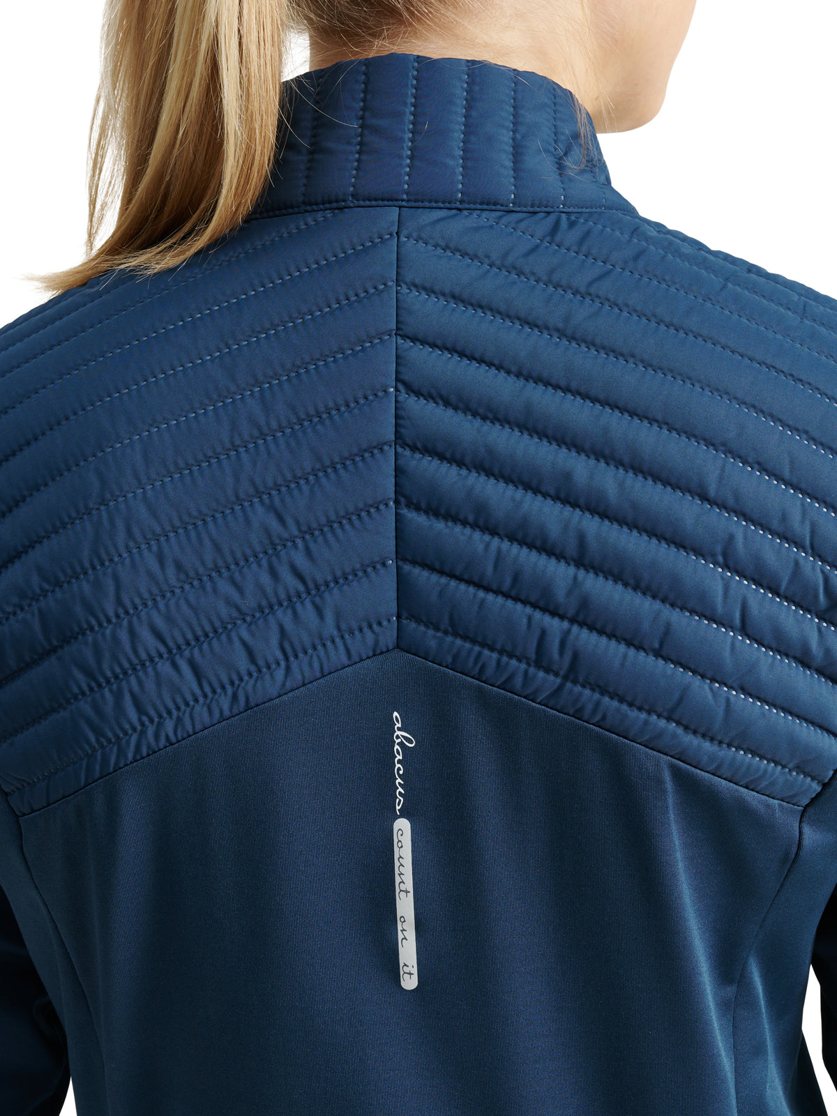 Lds Gleneagles thermo midlayer - peacock blue-2