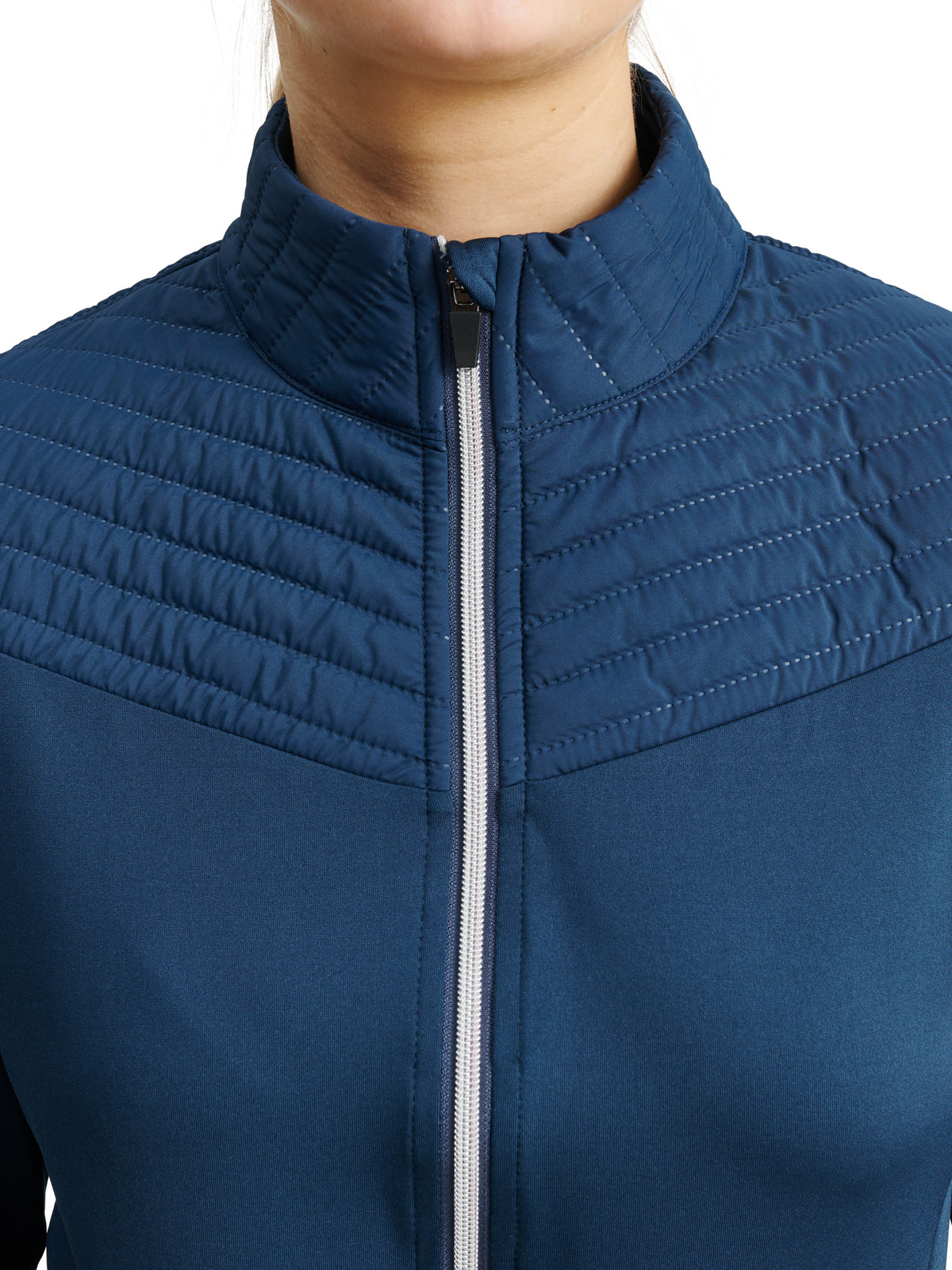 Lds Gleneagles thermo midlayer - peacock blue-4
