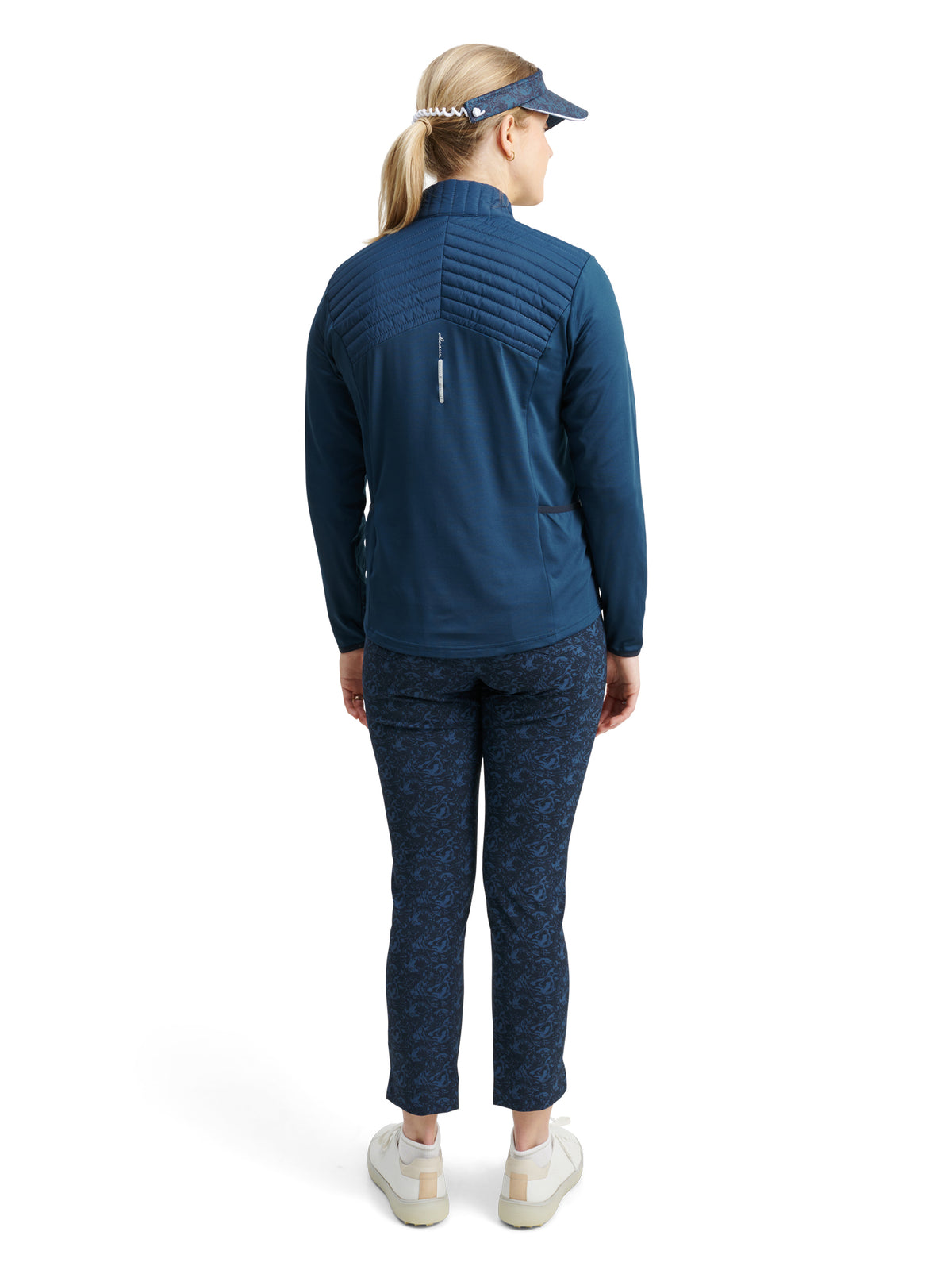 Lds Gleneagles thermo midlayer - peacock blue-6