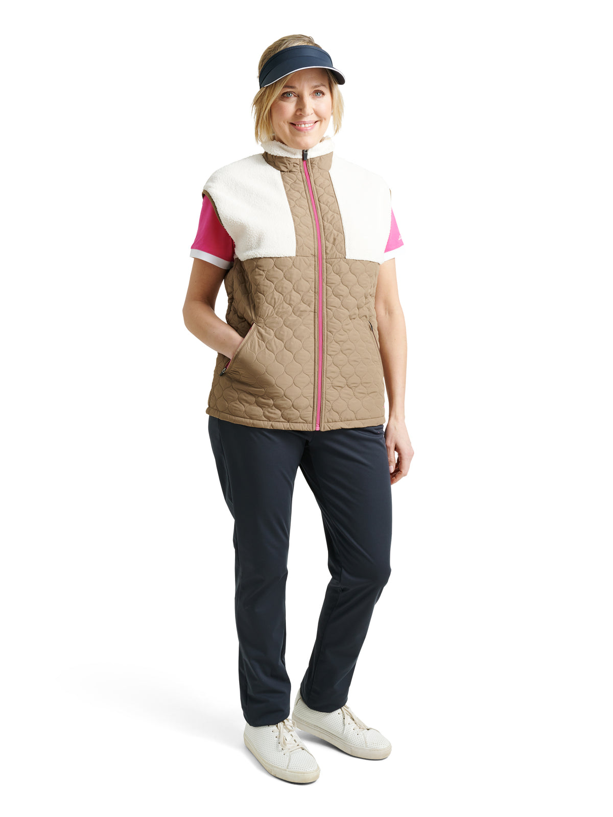 Lds Preston pile windvest - nougat-2