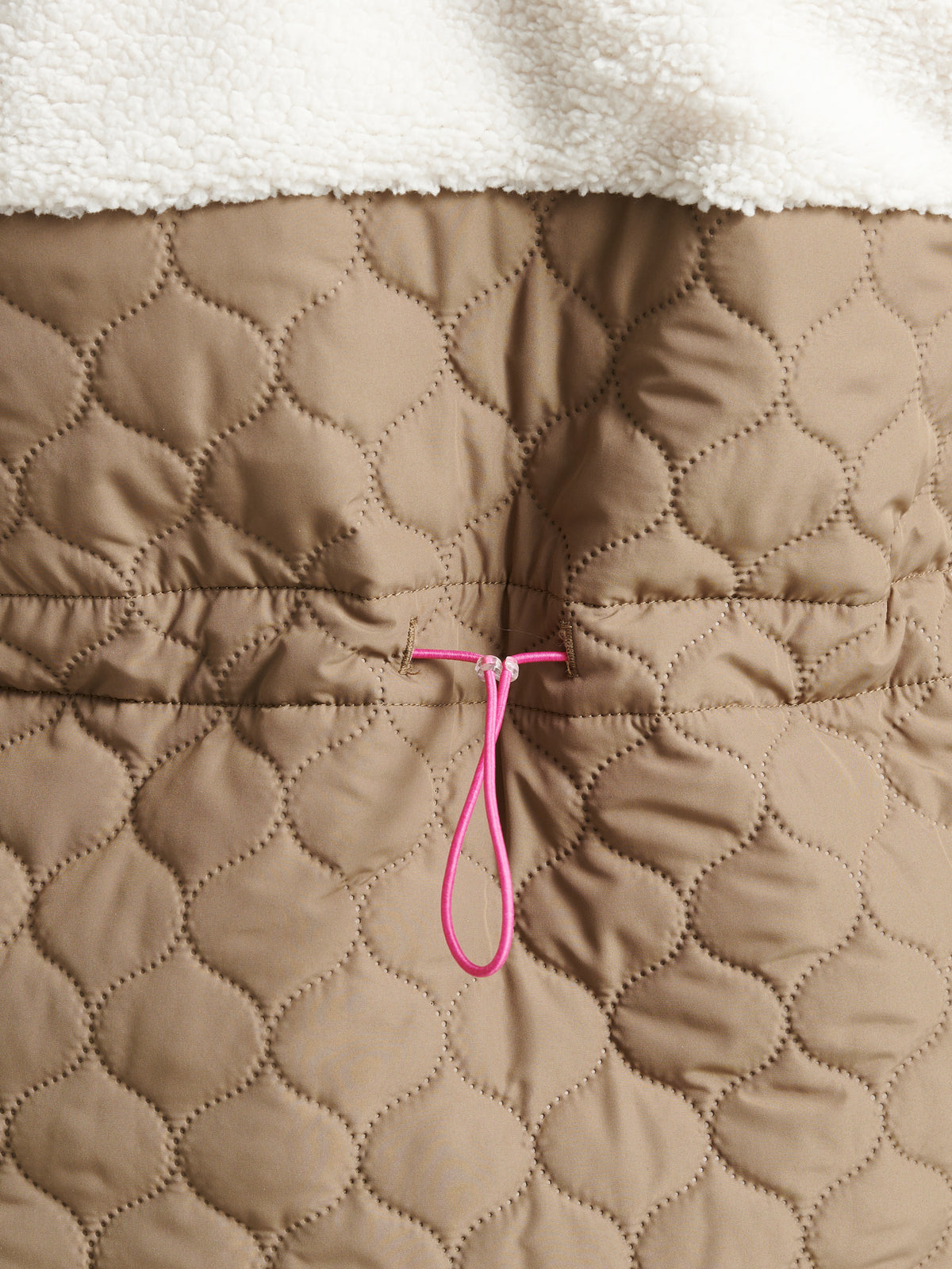 Lds Preston pile windvest - nougat-4