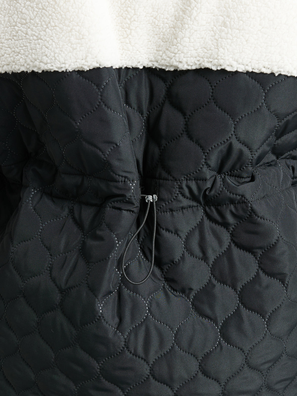 Lds Preston pile windvest - black-4
